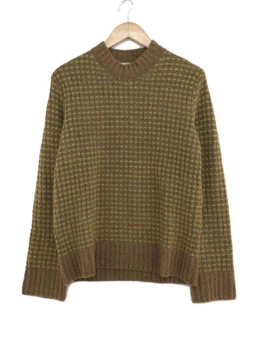 image of Marni Aw21 Wool Knit Sweater in Beige, Men's (Size Small)