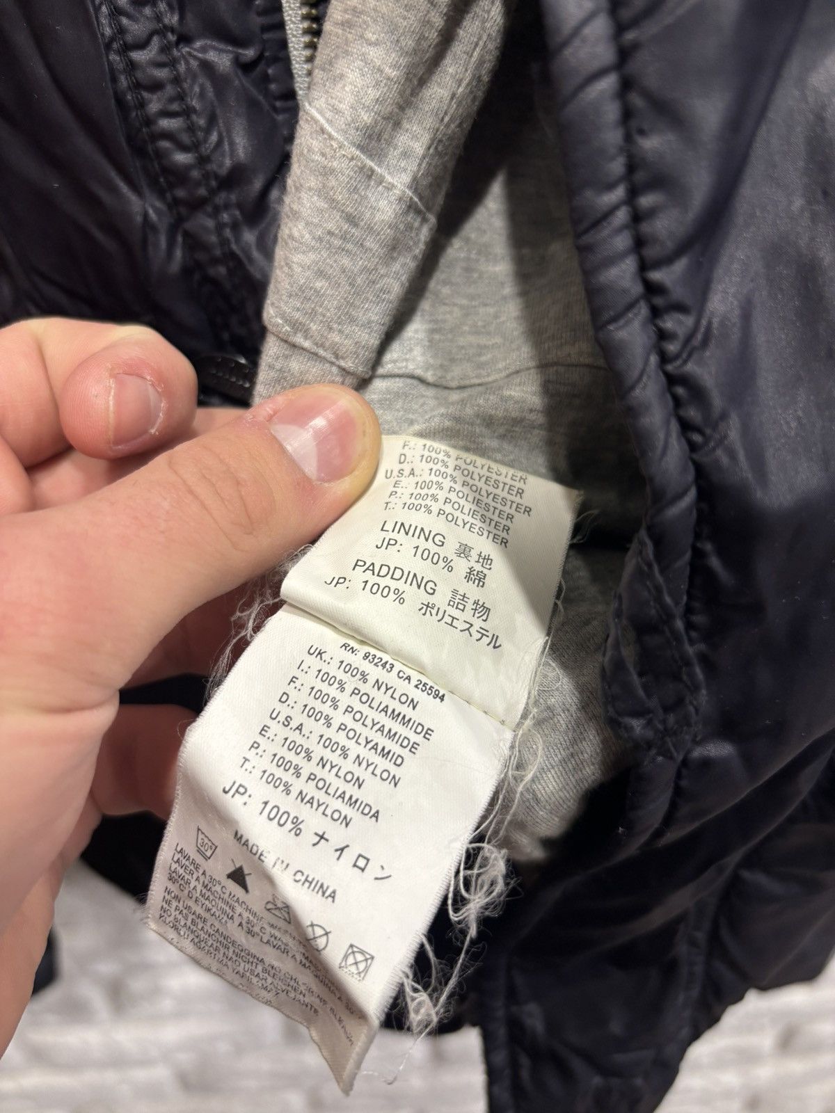 Diesel × Japanese Brand Diesel nylon jacket with hood, size S Size US S / EU 44-46 / 1 - 8 Thumbnail