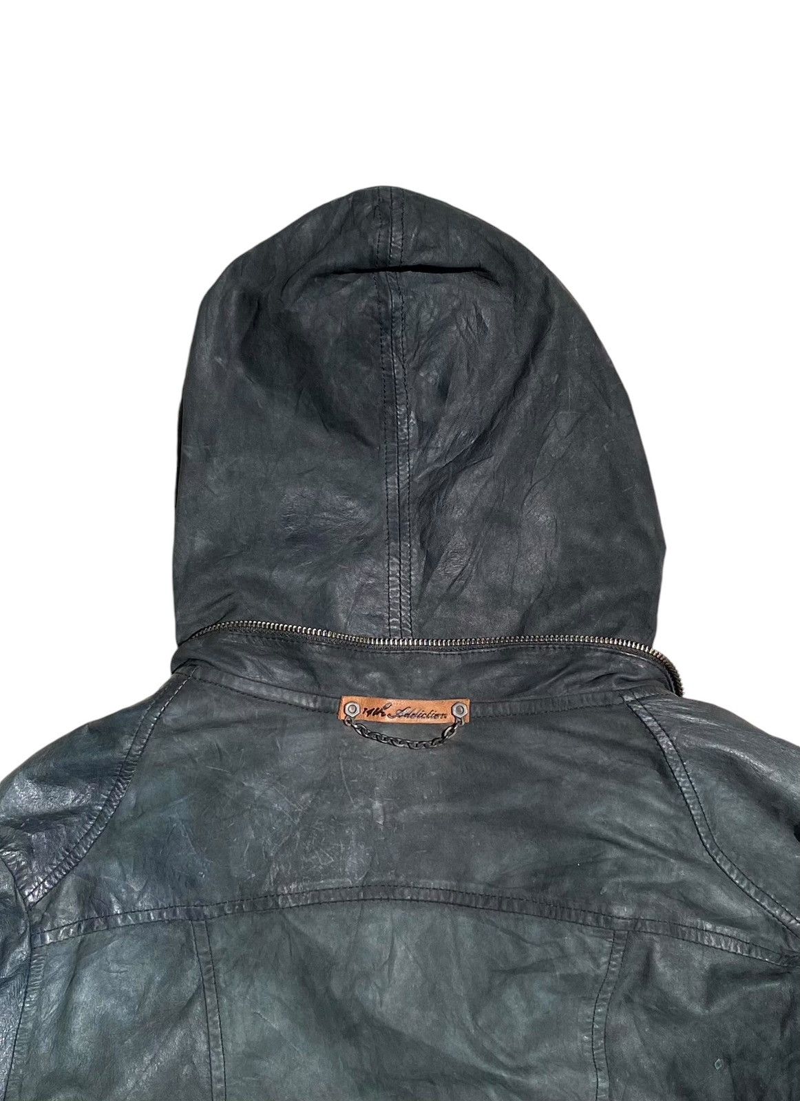 14th Addiction Rare‼️ 14Th Addiction Beat It Sheep Skin Hoodie Jacket Size US S / EU 44-46 / 1 - 13 Thumbnail