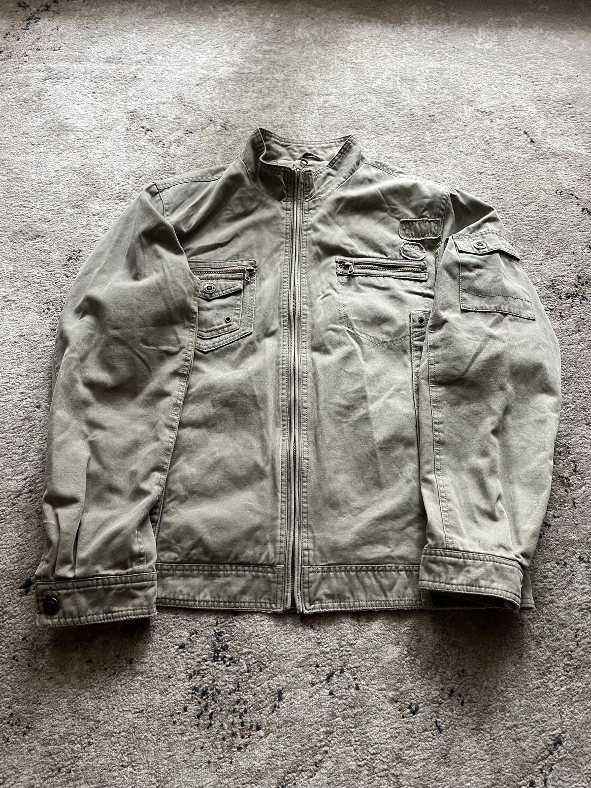 Hysteric Glamour × Japanese Brand Vintage Balenciaga Style Avant Garde Track Jacket 90s Size US M / EU 48-50 / 2 - 7 Thumbnail