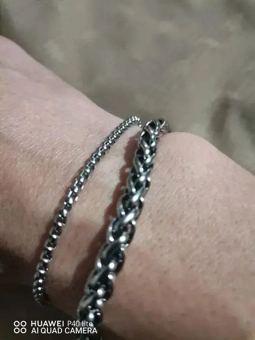 Other Hip-hop Thick Stainless Steel Bracelet Size ONE SIZE - 4 Thumbnail