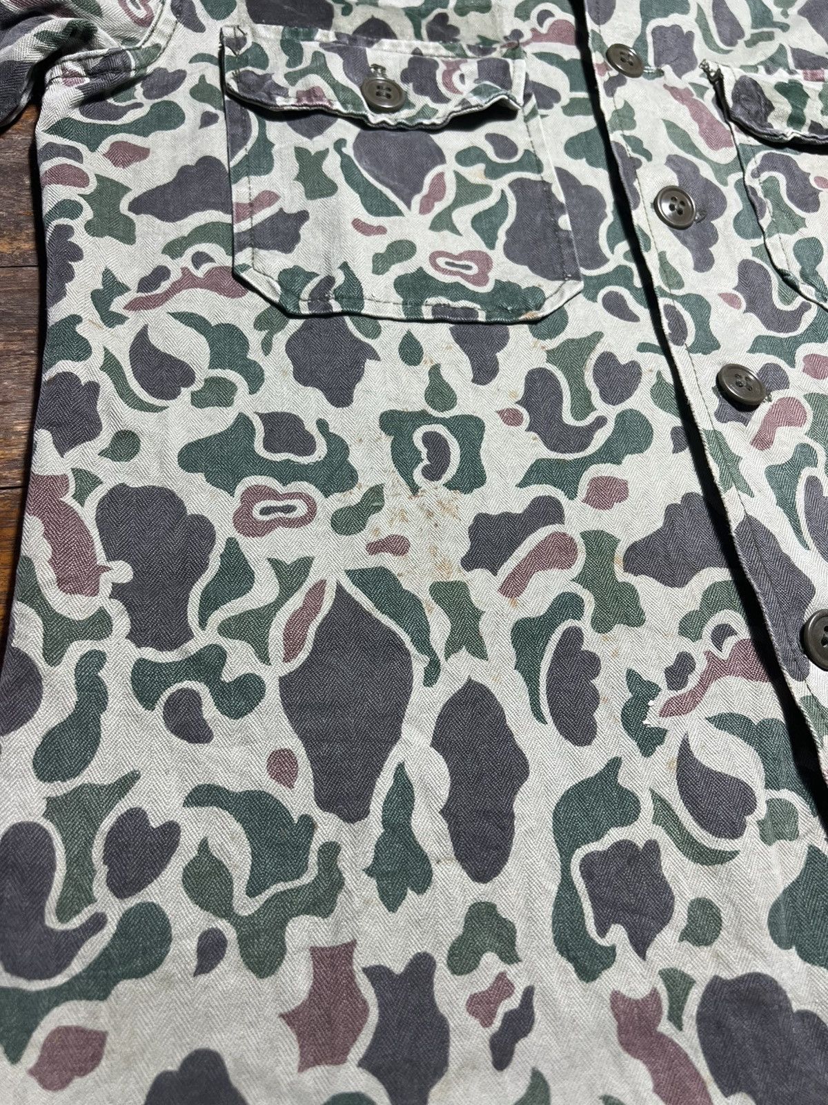 Vintage Vintage Army Camo Duck(Korean) Size US S / EU 44-46 / 1 - 5 Thumbnail