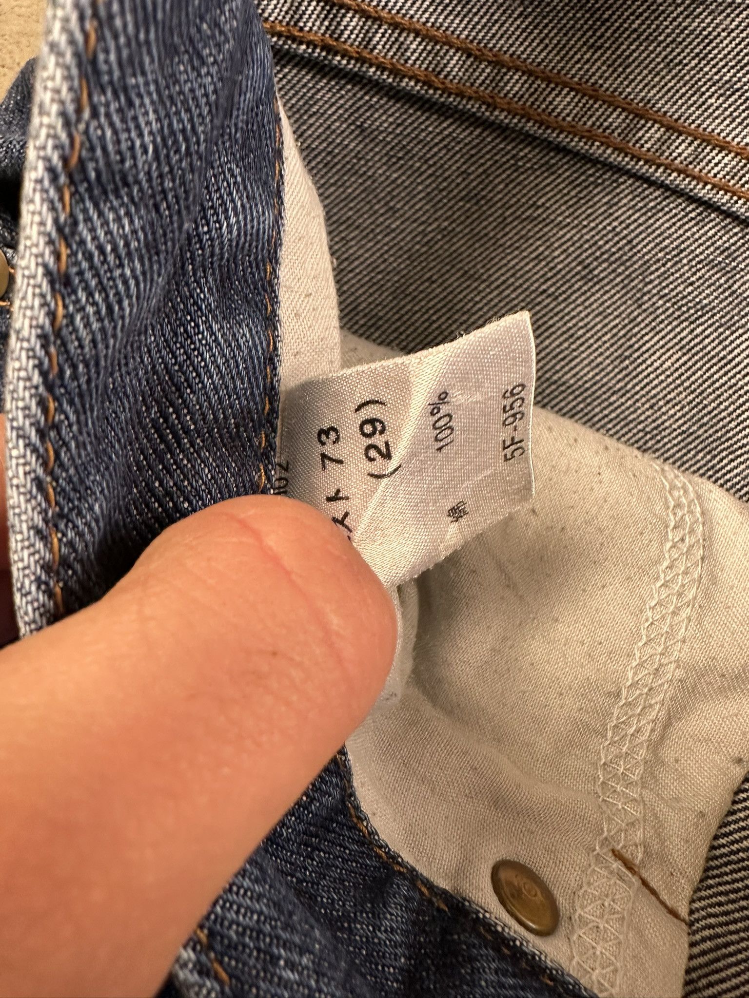 Big John × Japanese Brand × Vintage Vintage Y2k Big John Baggy Oversized Denim Pants Size US 29 - 12 Thumbnail