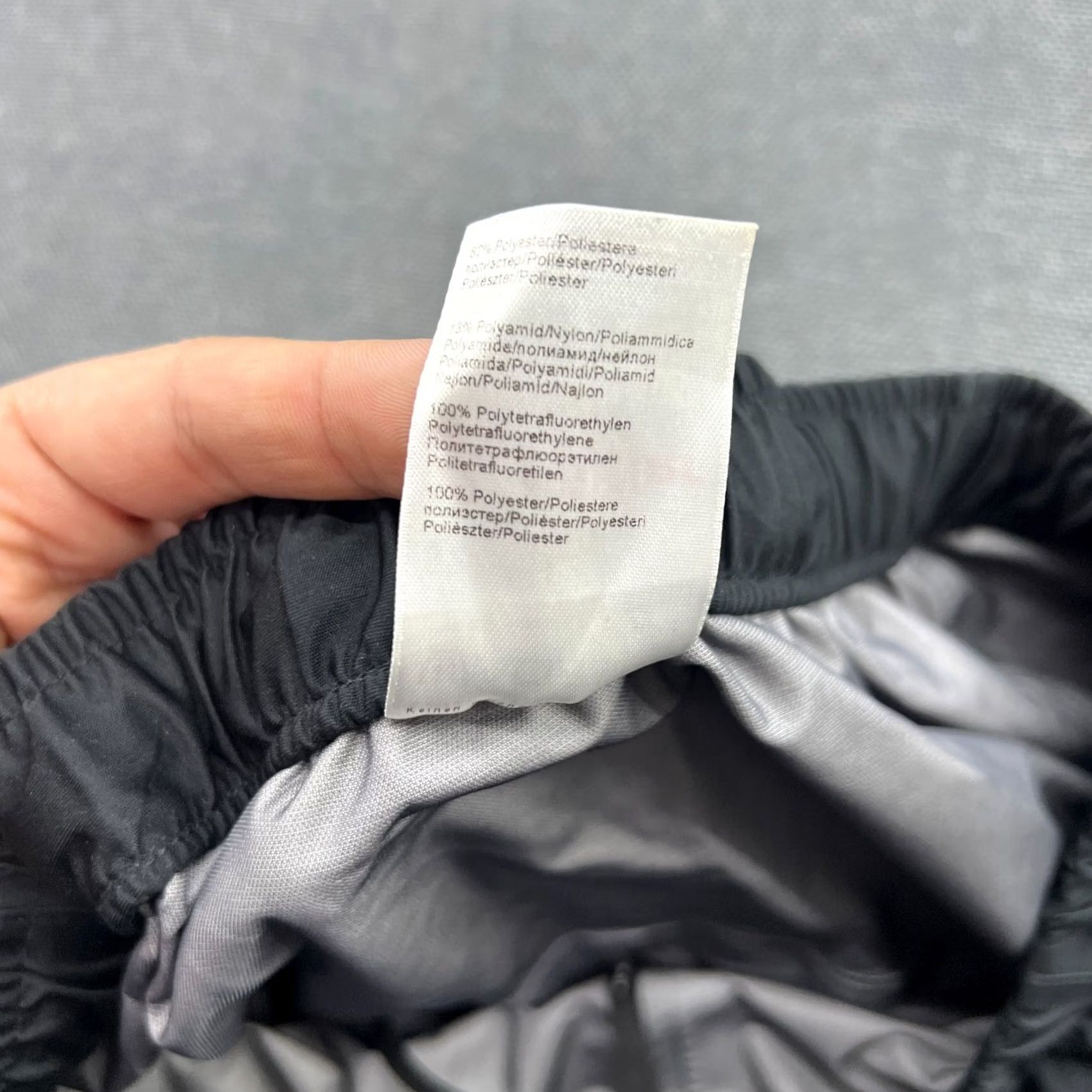 Vintage Loeffler Gore Tex Active Pants Mens Large 52 Black Taped Seams Bicycle Rain Track Pants Athletic Warm Weather Activewear Pants Mens L Black Loeffler Size US 33 - 7 Thumbnail