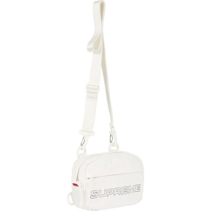Supreme Supreme Denim Mini Shoulder Bag White Size ONE SIZE - 4 Thumbnail