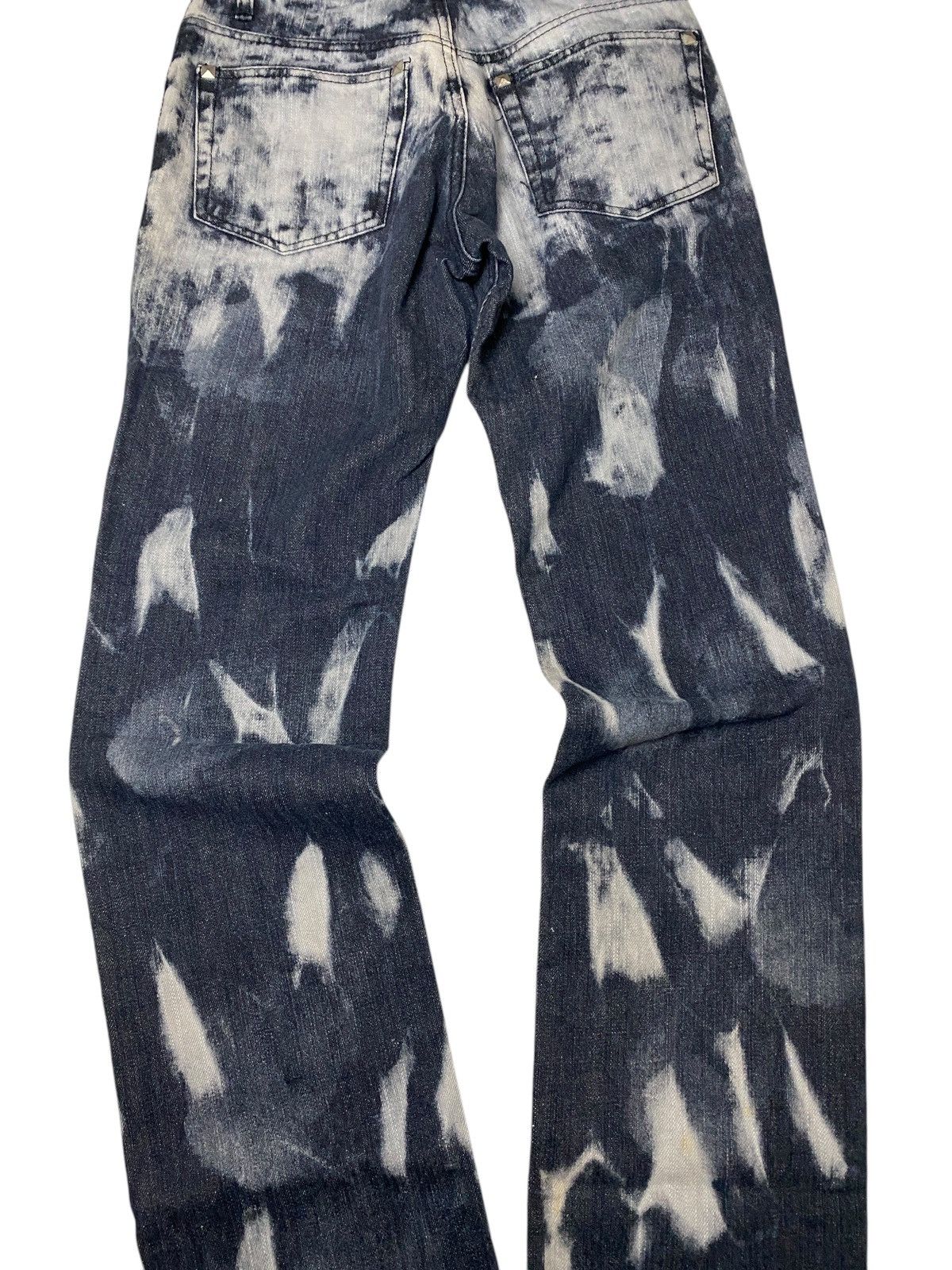If Six Was Nine 2000's Bernings Sho Studded Seawash Jeans Size US 26 / EU 42 - 11 Thumbnail