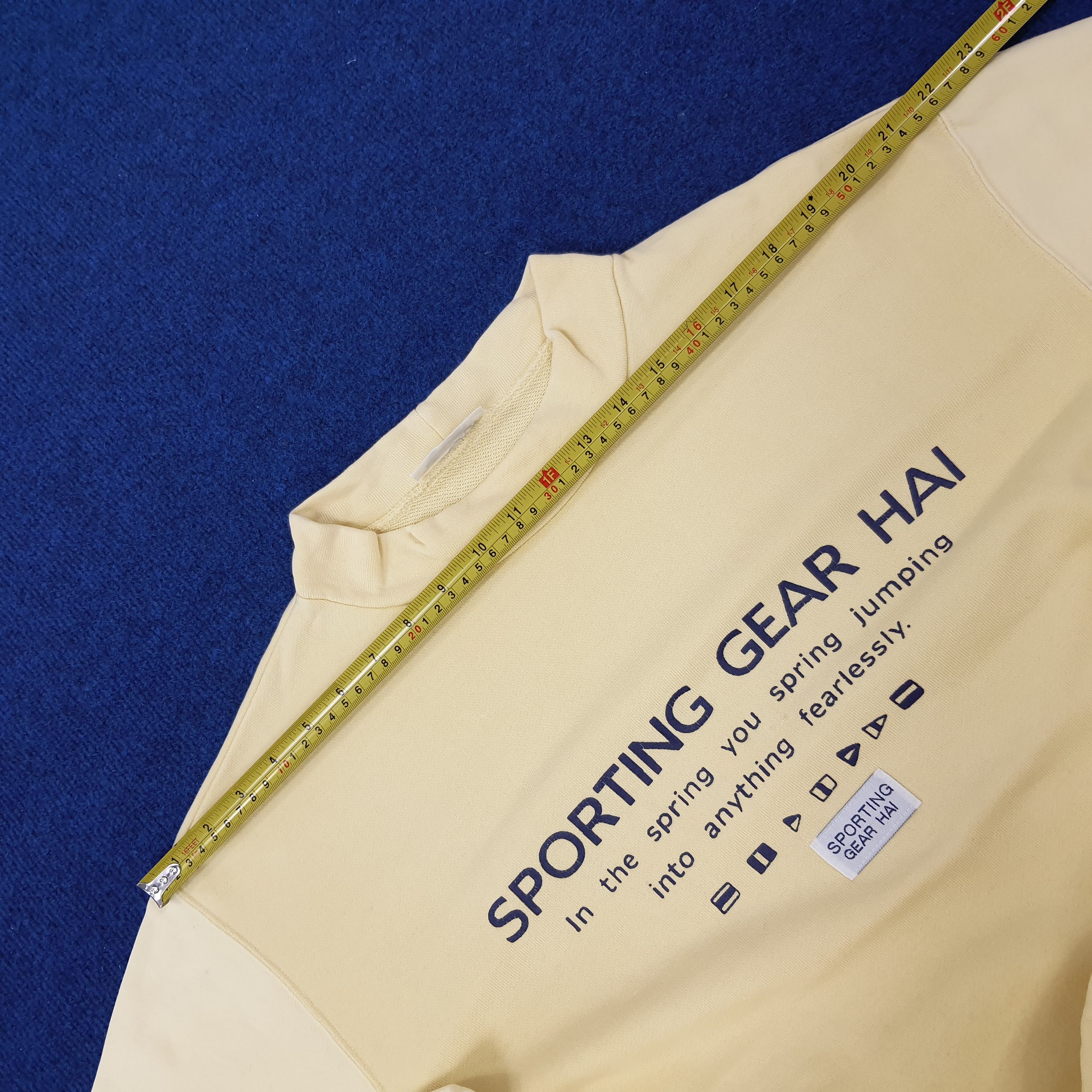 Hai Sporting Gear Vintage Hai Sporting Gear by Issey Miyake Sweatshirt C242N13 Size US M / EU 48-50 / 2 - 9 Thumbnail