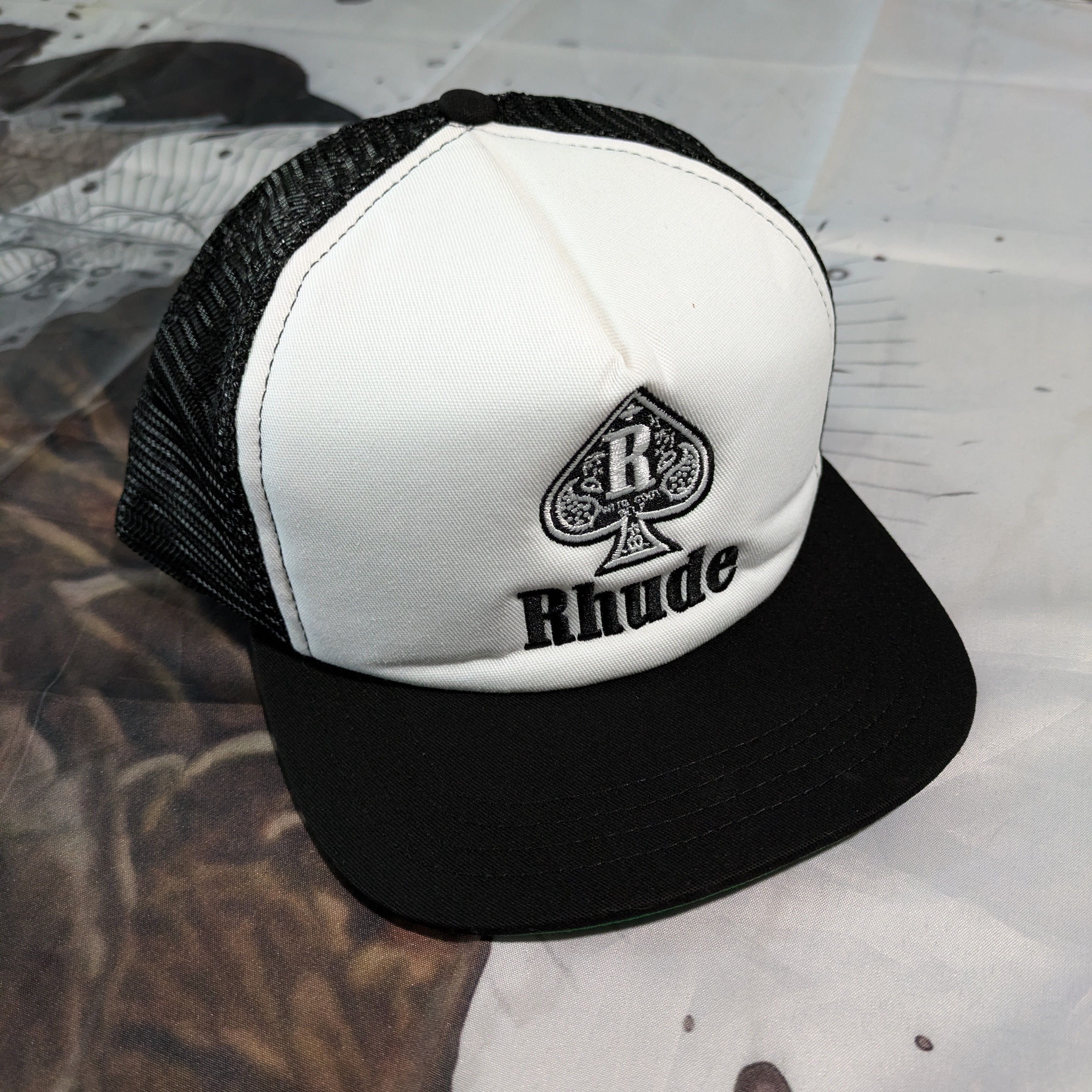 Rhude Spade Logo Trucker Size ONE SIZE - 1 Thumbnail
