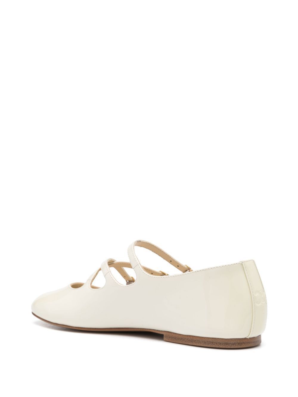 Celine o1bcso1str0625 360194582C Flats in White Cotton Size US 8 / IT 38 - 4 Thumbnail