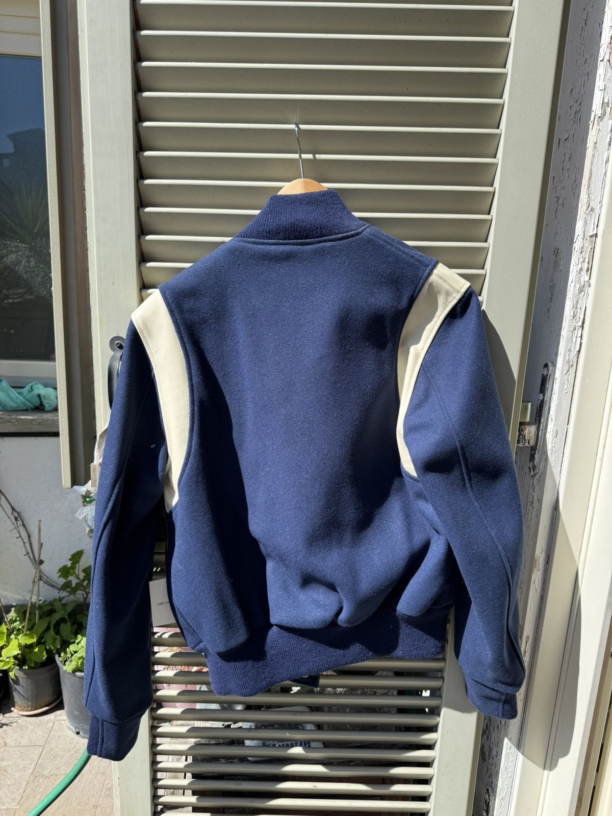 Aime Leon Dore Aimé Leon Dore Golden Bear Navy Wool Varsity Jacket size S Size US S / EU 44-46 / 1 - 2 Thumbnail