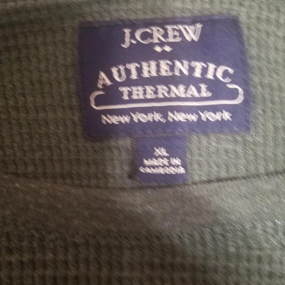 J.Crew J Crew Green Long Sleeve Shirt Size XL Size US XL / EU 56 / 4 - 3 Thumbnail