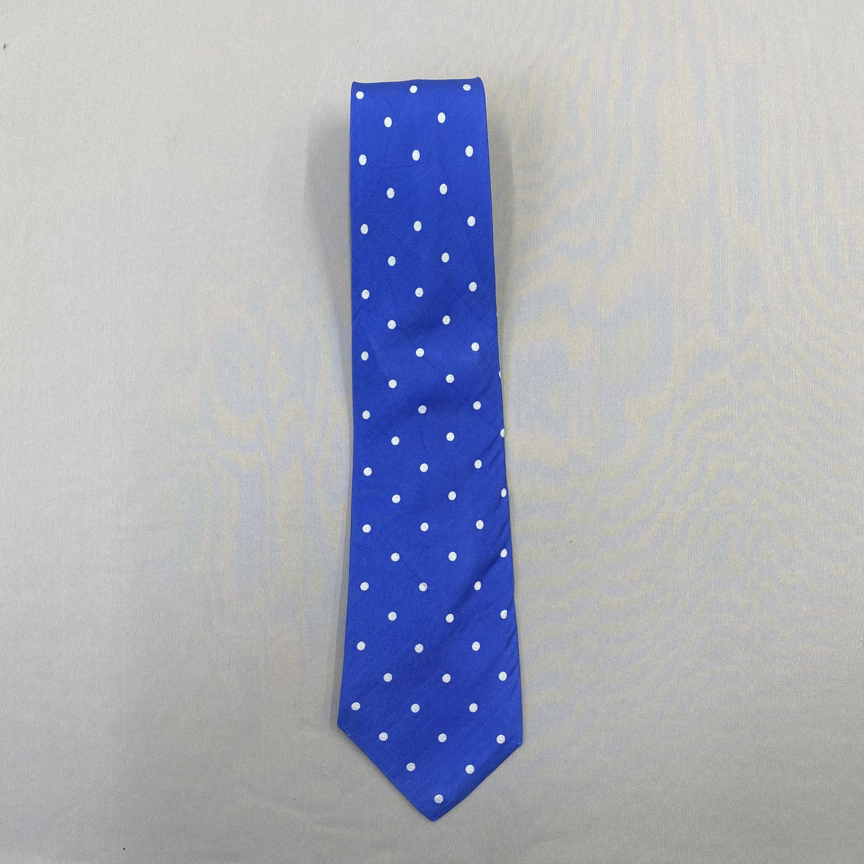 Drake's Vintage Drakes SILK Necktie Cravate Pure Silk Neck Tie Size ONE SIZE - 3 Thumbnail