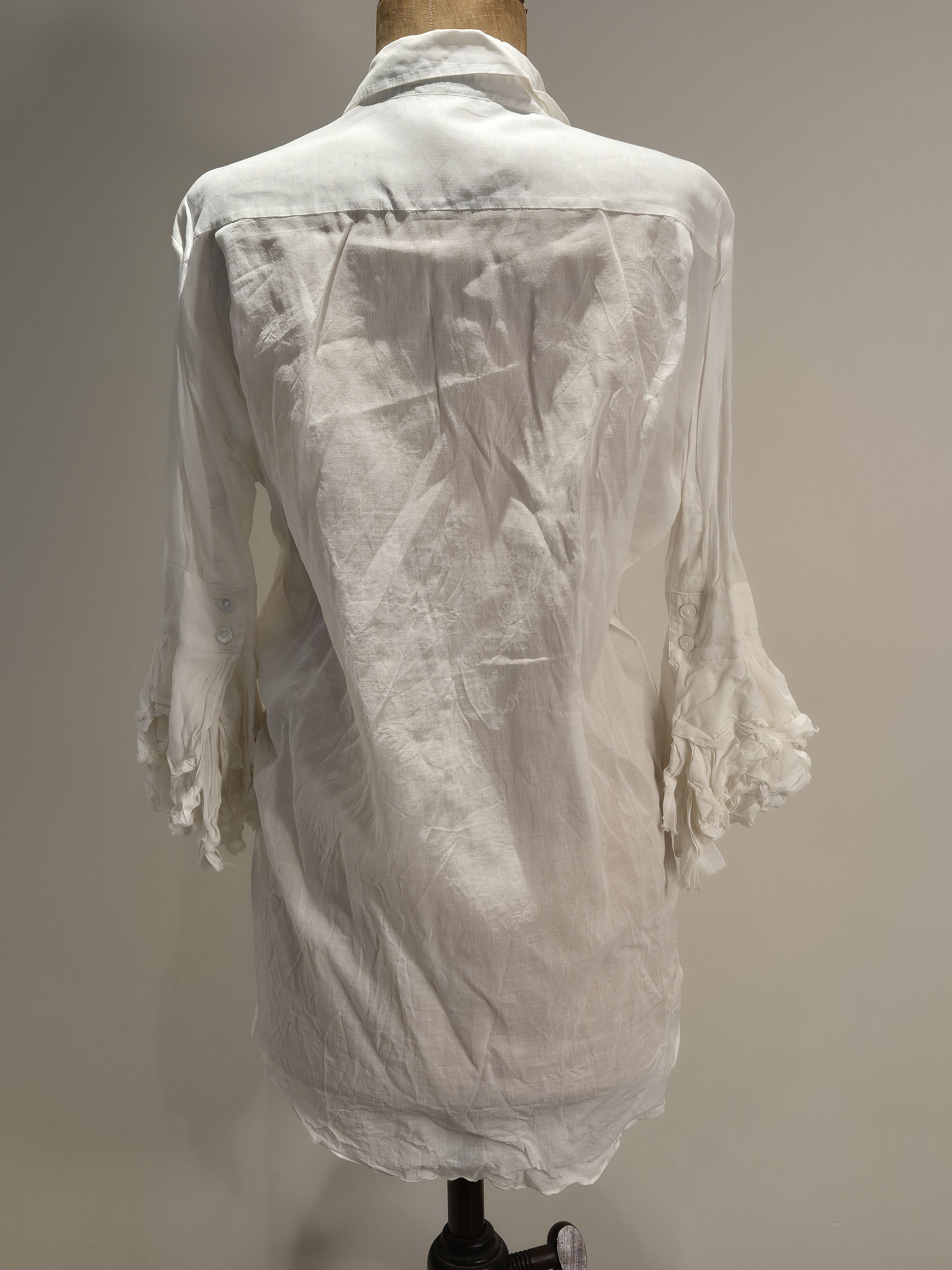 Acne Studios Acne Studios ruffle sleeved shirt Size S / US 4 / IT 40 - 2 Thumbnail