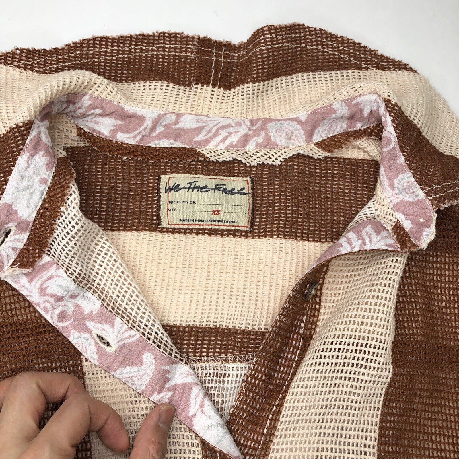 Free People Free People We The Free Del Mar Cabana Shirt XS Coverup Size US XS / EU 42 / 0 - 4 Thumbnail