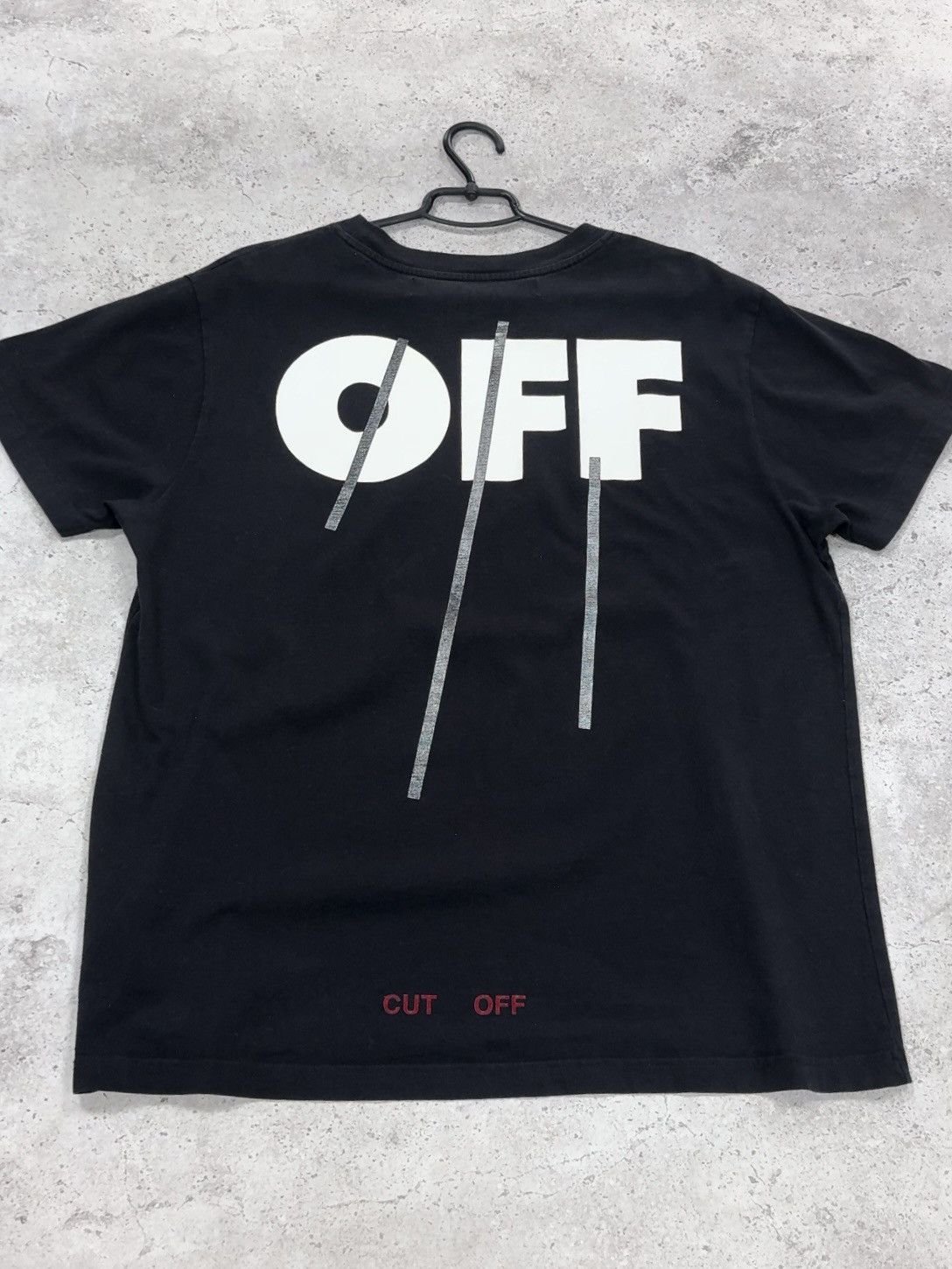 Off-White × Virgil Abloh Off White Cut Off Vintage Tee Size:M Size US L / EU 52-54 / 3 - 9 Thumbnail