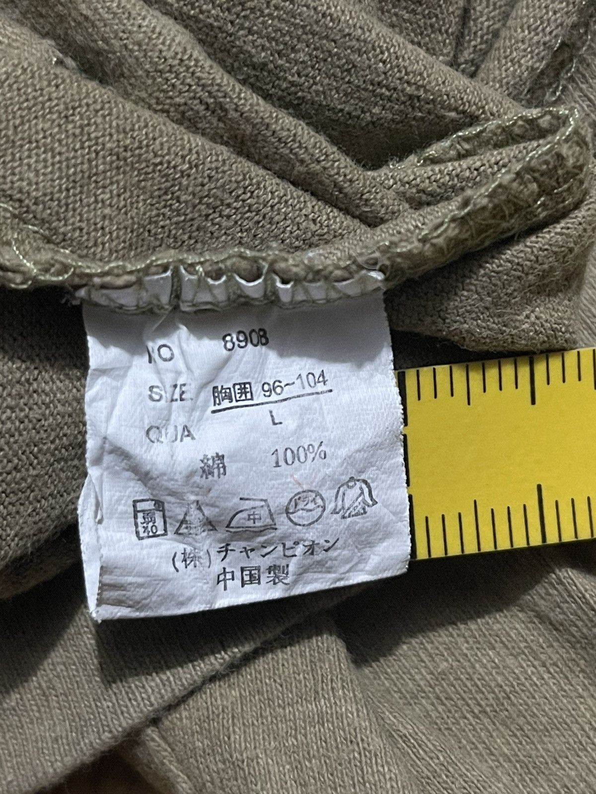 If Six Was Nine Y2K GREAT WOOD long sleeve tshirt vintage Size US L / EU 52-54 / 3 - 6 Thumbnail
