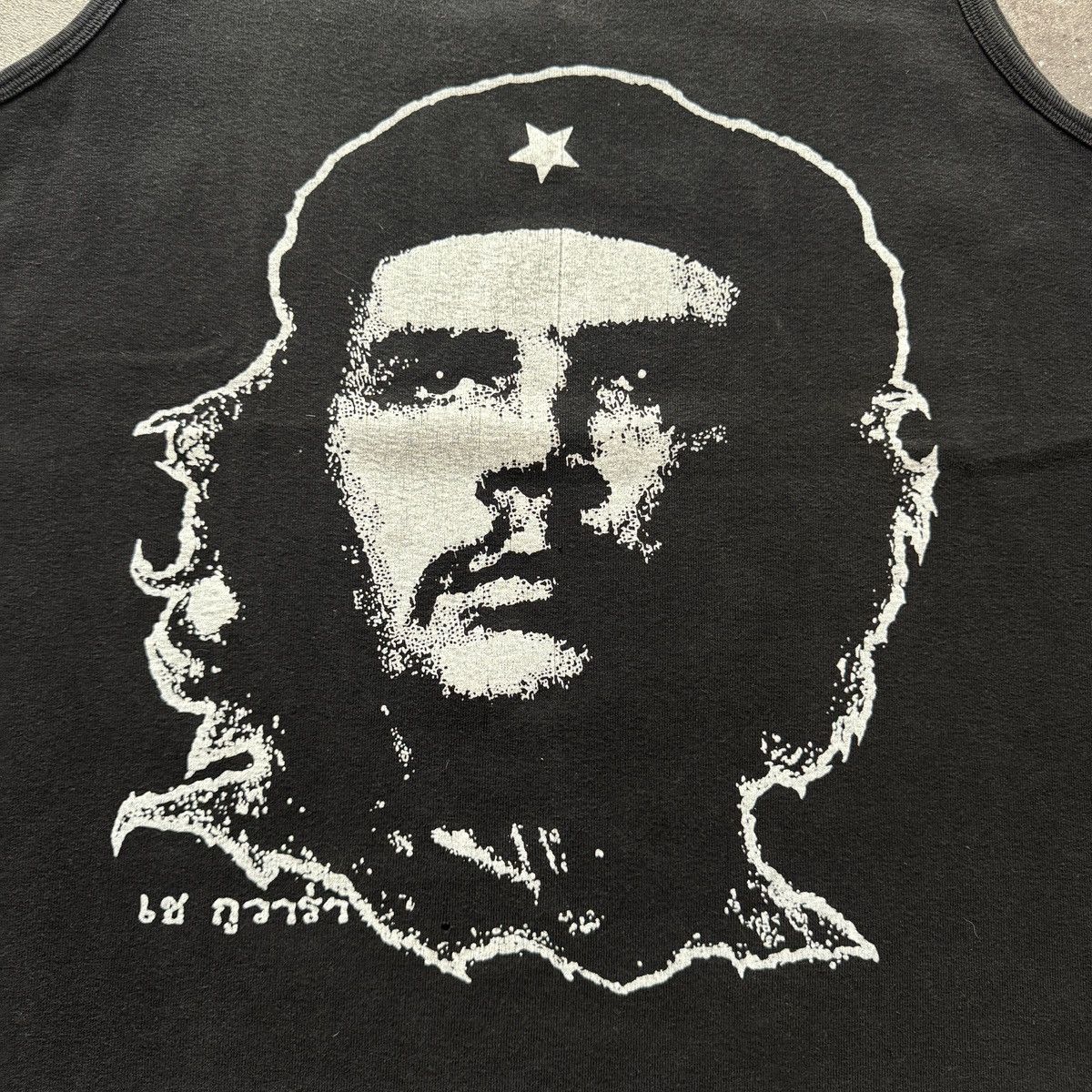 Hysteric Glamour Che Guevara Vintage Avant Garde Punk Faded Boxy Tank Top Size US L / EU 52-54 / 3 - 6 Thumbnail