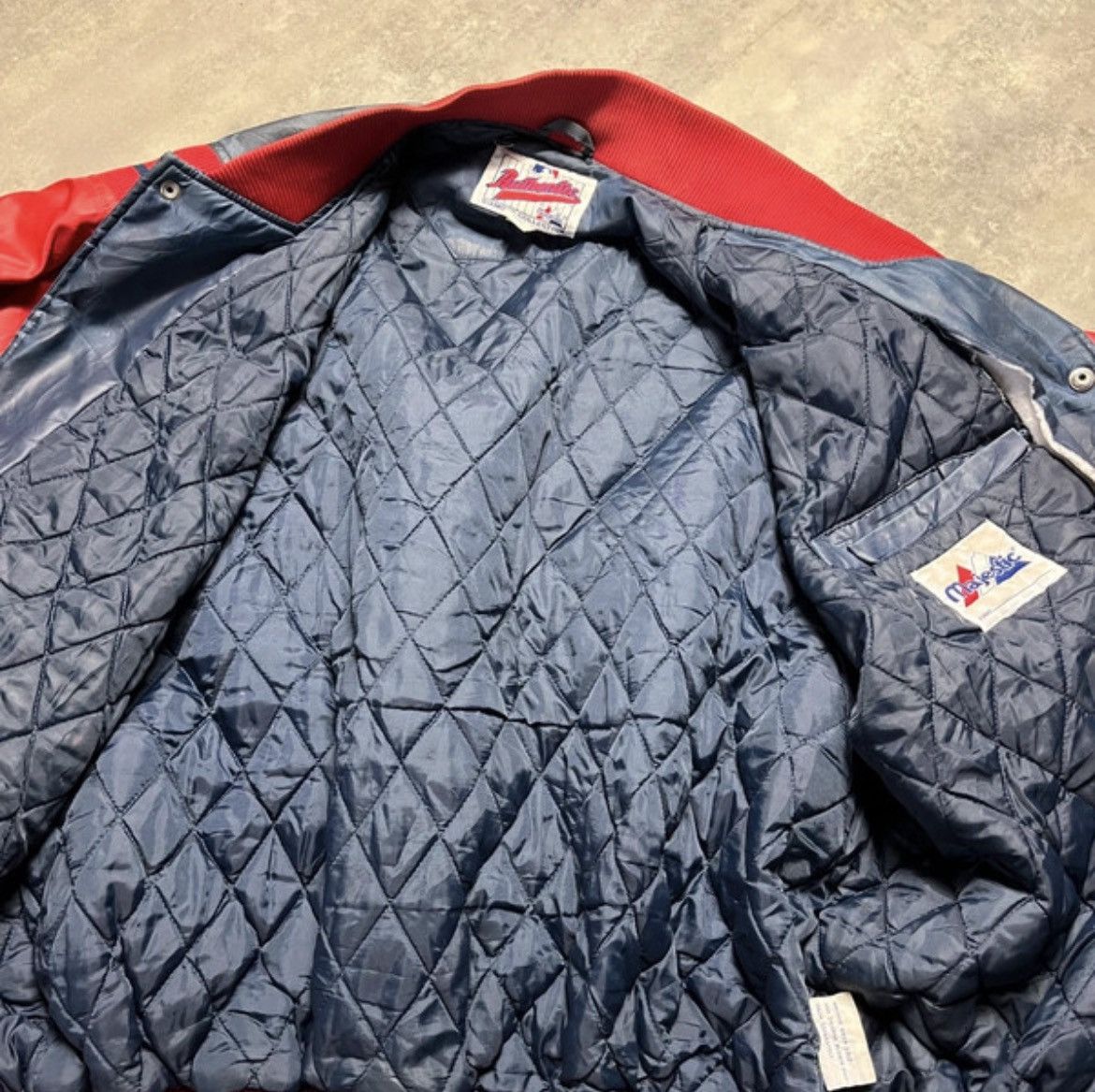 Majestic Veste MLB Cleveland Indians Majestic Authentic 90s Size US XL / EU 56 / 4 - 16 Thumbnail