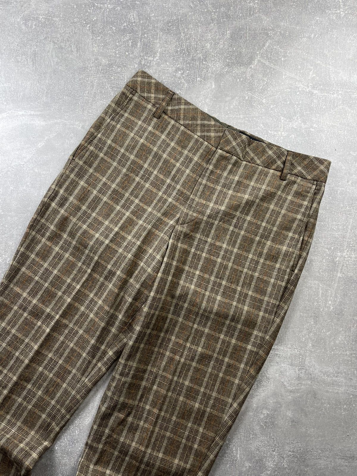 Ted Baker Ted Baker London Plaid Wool Trousers ailored Check Pants Size US 30 / EU 46 - 4 Thumbnail