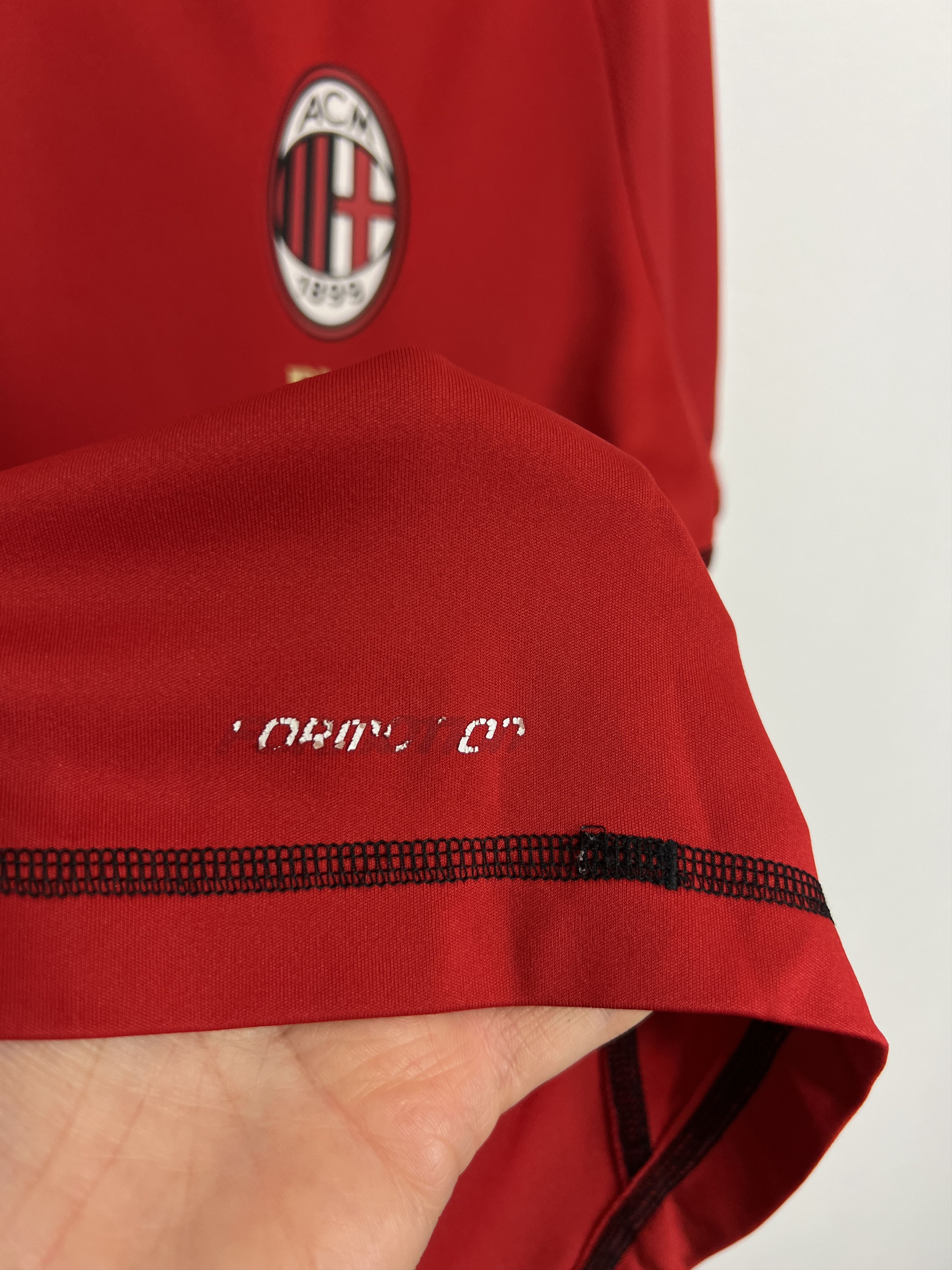 Adidas Vintage AC Milan Football Train Shirt Soccer Maglia Jersey Size US M / EU 48-50 / 2 - 4 Thumbnail