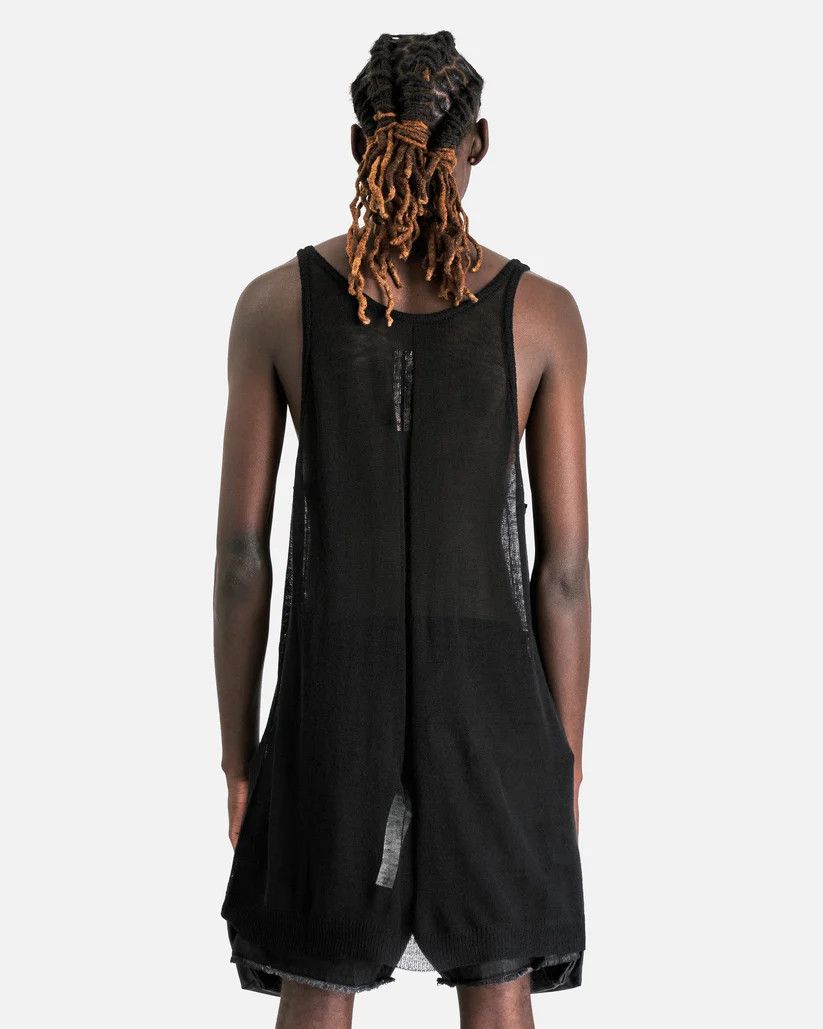 Rick Owens o1s1v1r1oon0825 Size: OS/ Tank Top in Black Size US S / EU 44-46 / 1 - 4 Thumbnail