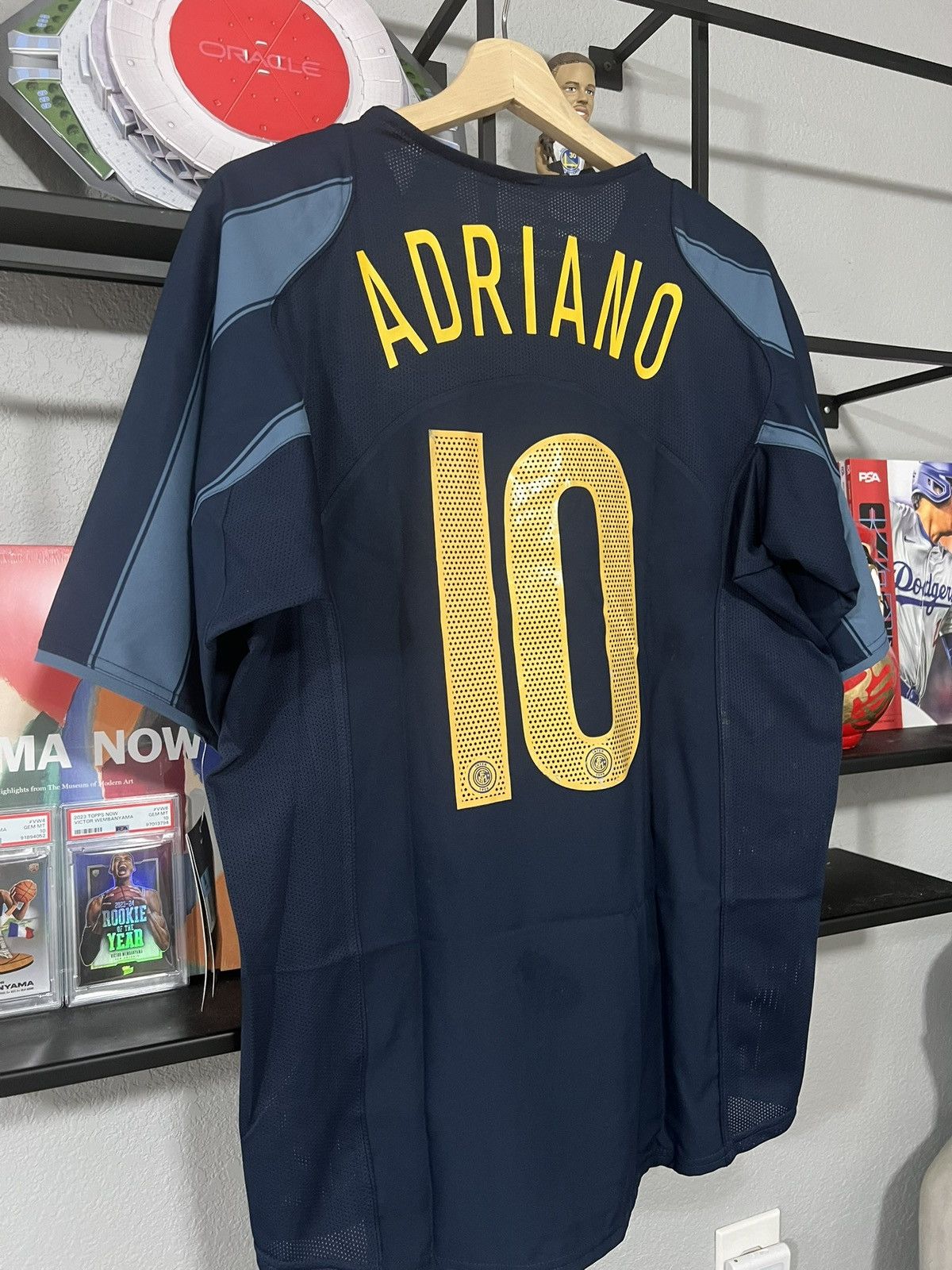 Nike 2004-05 Inter Milan Adriano Third Kit Jersey