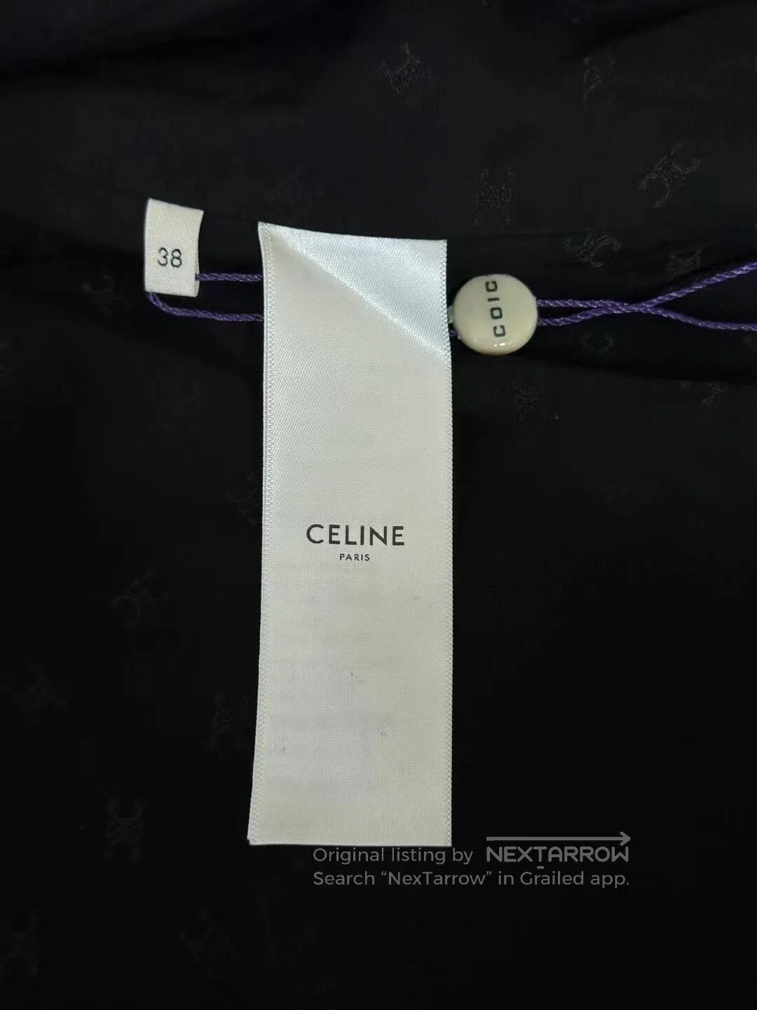 Celine CELINE Tweed Woven Chanel-Style Jacket| Size M / US 6-8 / IT 42-44 - 6 Thumbnail
