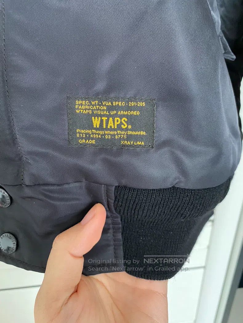 Wtaps Wtaps Co-branded retro flight jacket Size US XL / EU 56 / 4 - 2 Thumbnail