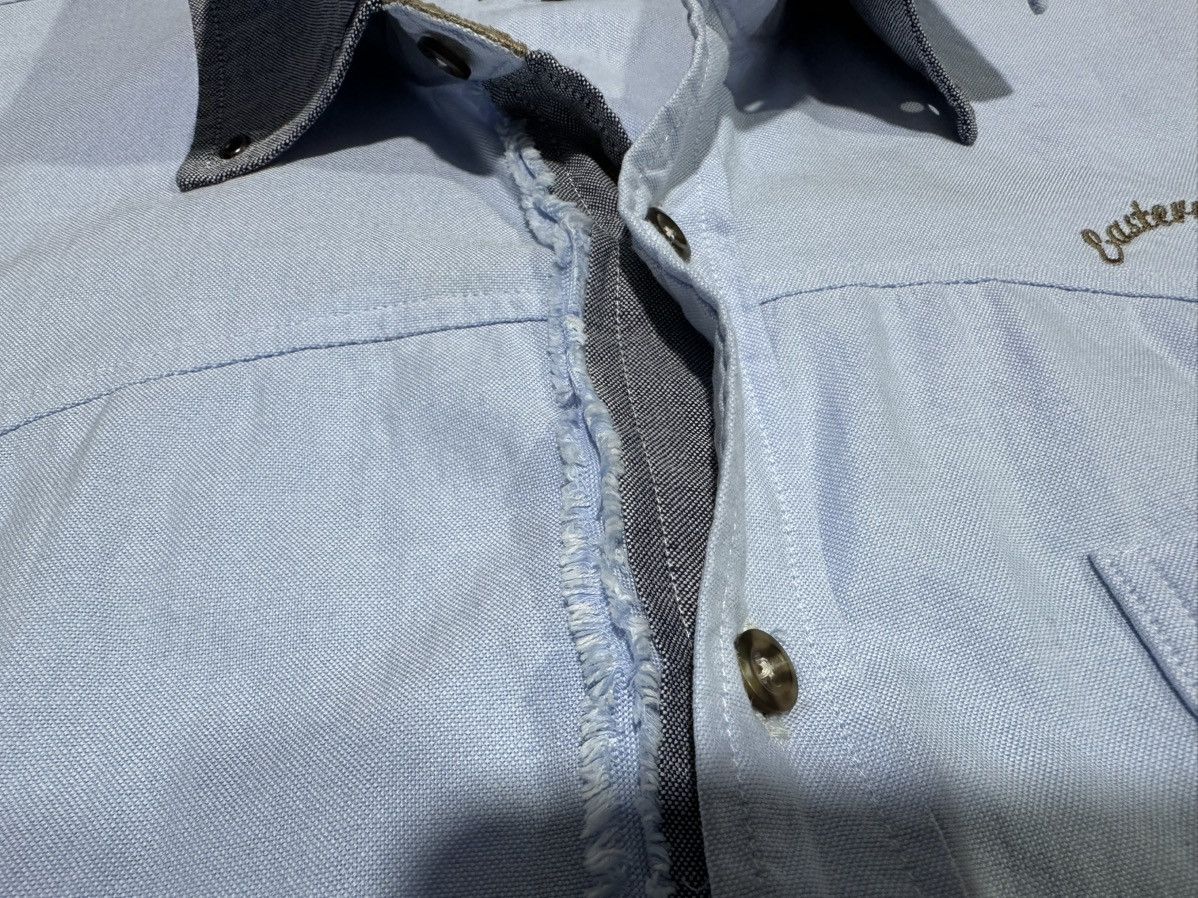 PPFM 🔥Rare Y2K PPFM Eastern Rock Double Layer Collar Shirt Size US L / EU 52-54 / 3 - 7 Thumbnail