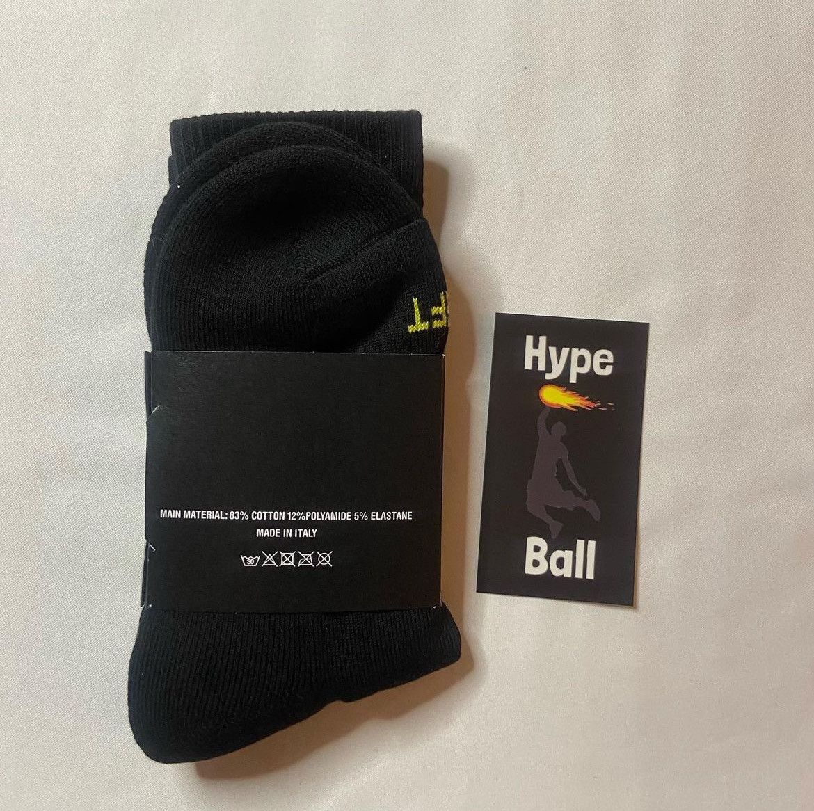 Designer × Vetements VETEMENTS Classic Logo Socks Size 40 - 2 Thumbnail
