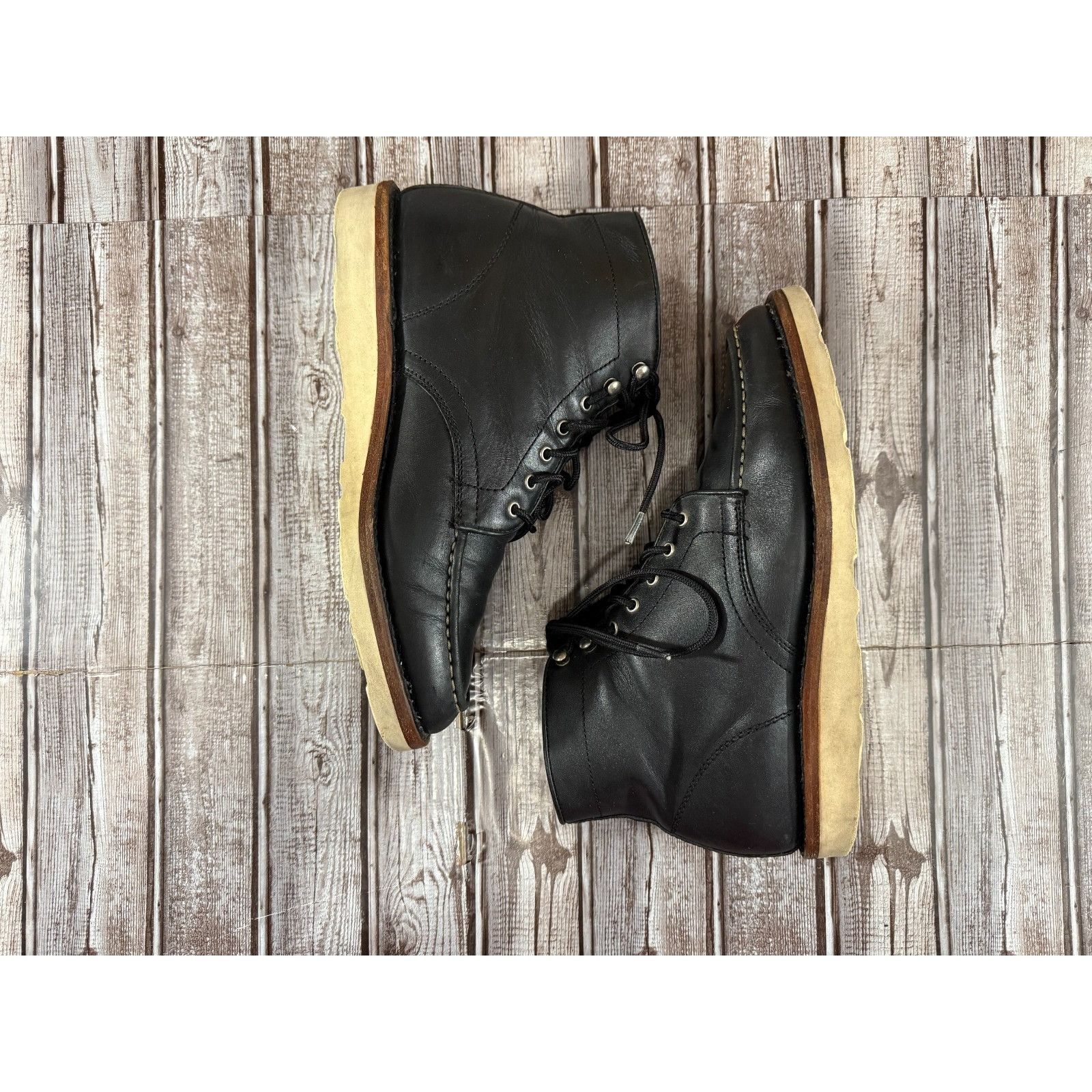 Thursday Boot Company Diplomat Leather Boots color black siz
