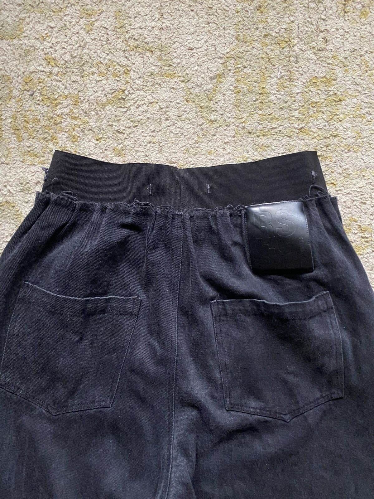 Raf Simons Raf Simons A/W22 Big Denim Pants with Elastic Size US 32 / EU 48 - 3 Thumbnail