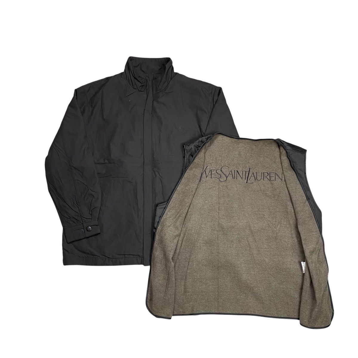 Yves Saint Laurent YvesSaintLaurent Casual Work Jacket Size US L / EU 52-54 / 3 - 4 Thumbnail