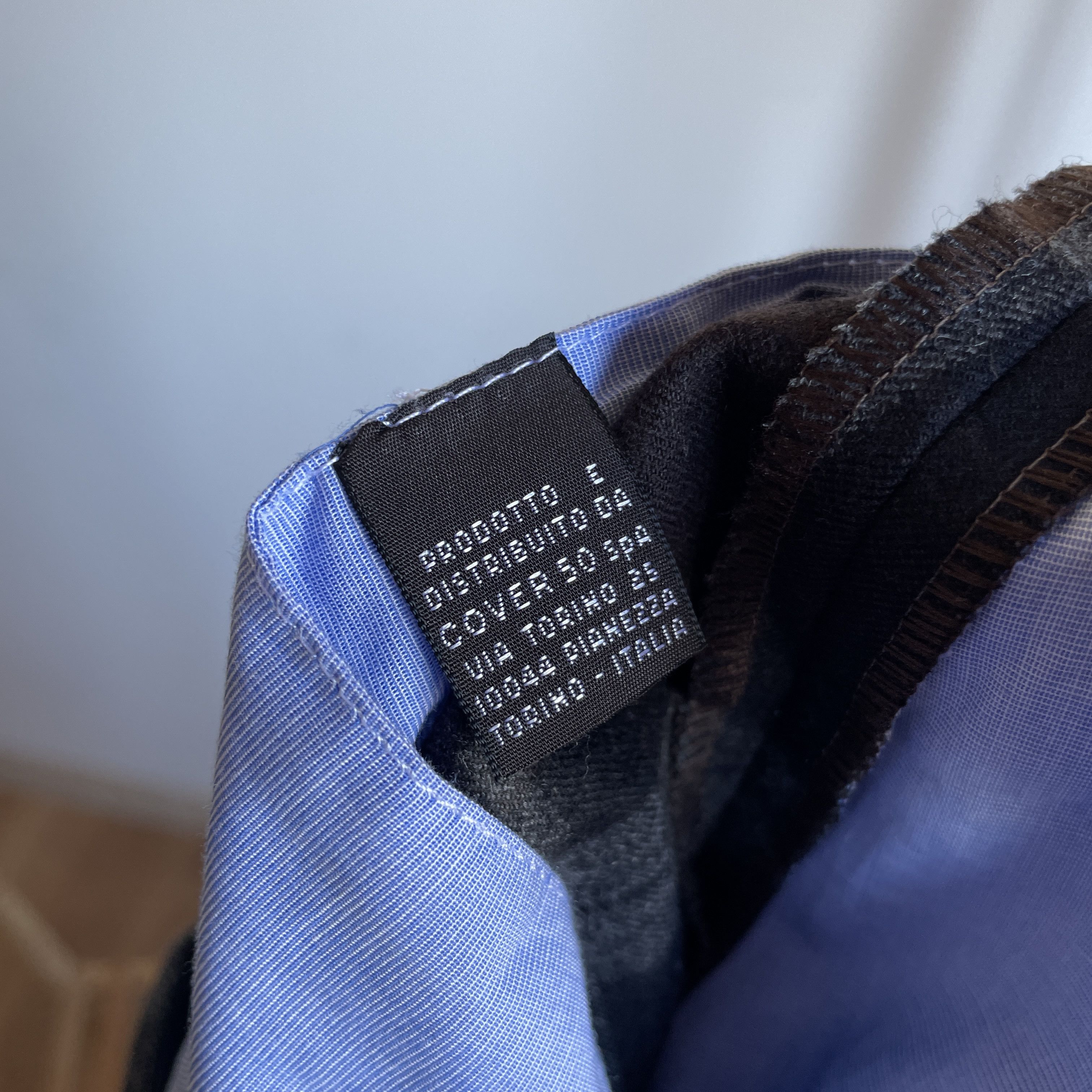 PT Torino PT01 Pantaloni Torino Cropped Plaid Slim Wool Dress Trousers Size US 30 / EU 46 - 16 Thumbnail