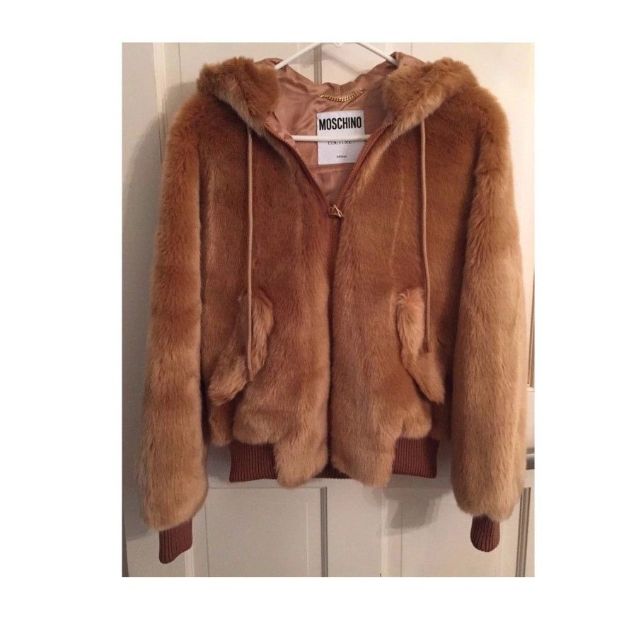 Moschino AW15 Moschino Couture Jeremy Scott Teddy Bear Bomber Hoodie Size M / US 6-8 / IT 42-44 - 9 Thumbnail