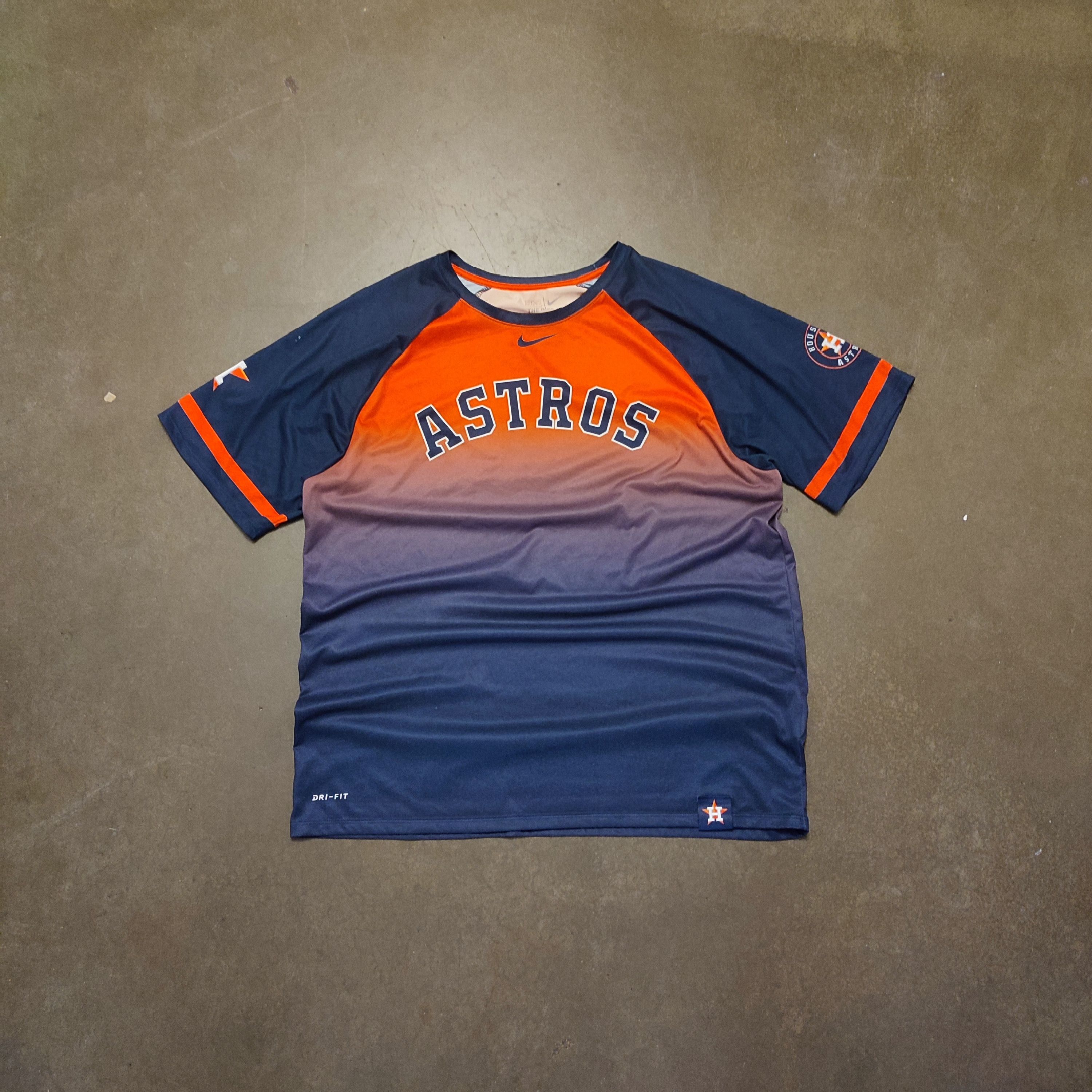 Nike Nike Men’s Houston Astros Dri-Fit Sublimated Raglan T-Shirt Size US XL / EU 56 / 4 - 1 Thumbnail