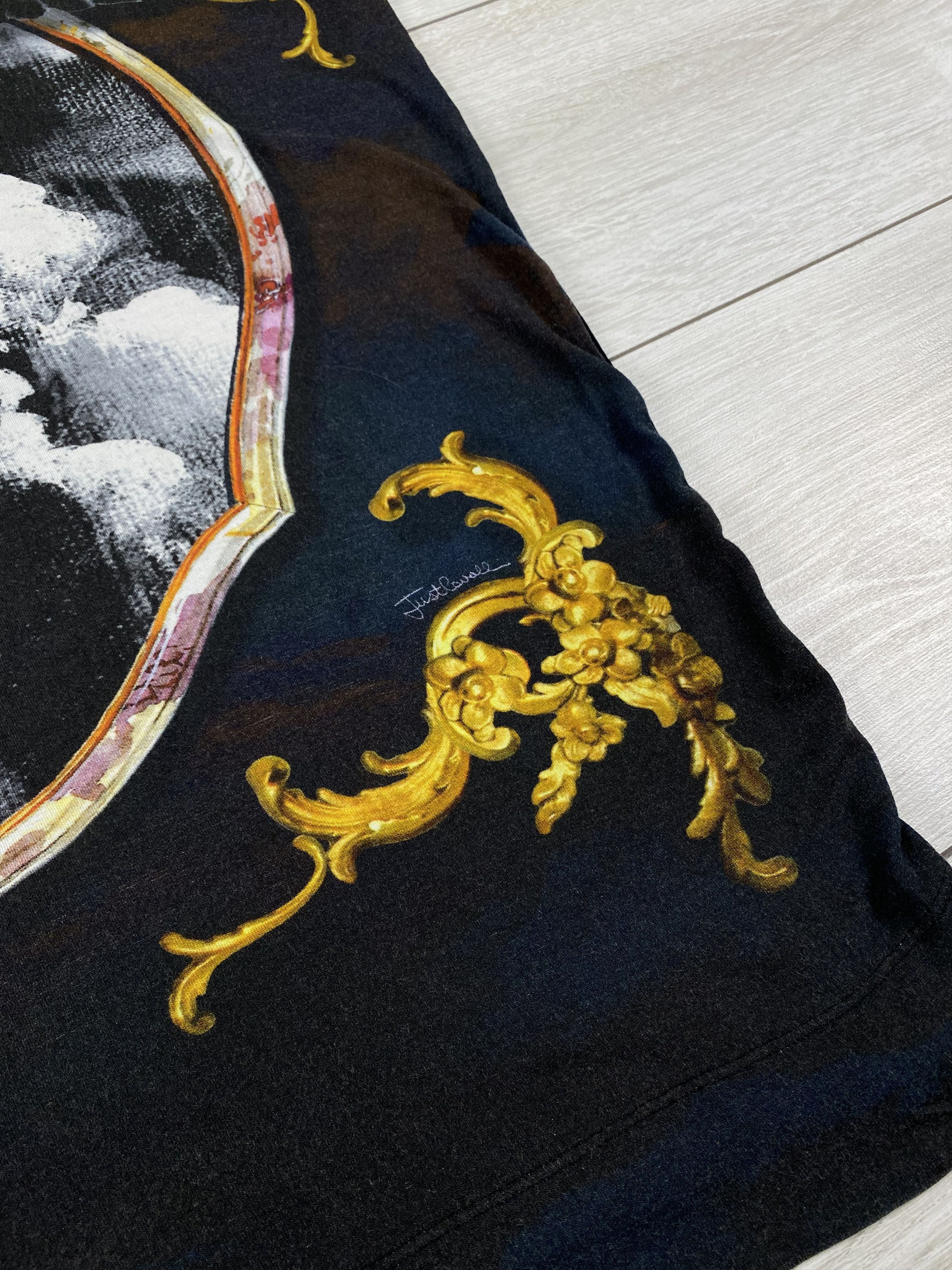 Roberto Cavalli Rare just cavalli womens baroque dress t-shirt toonique Size M / US 6-8 / IT 42-44 - 4 Thumbnail