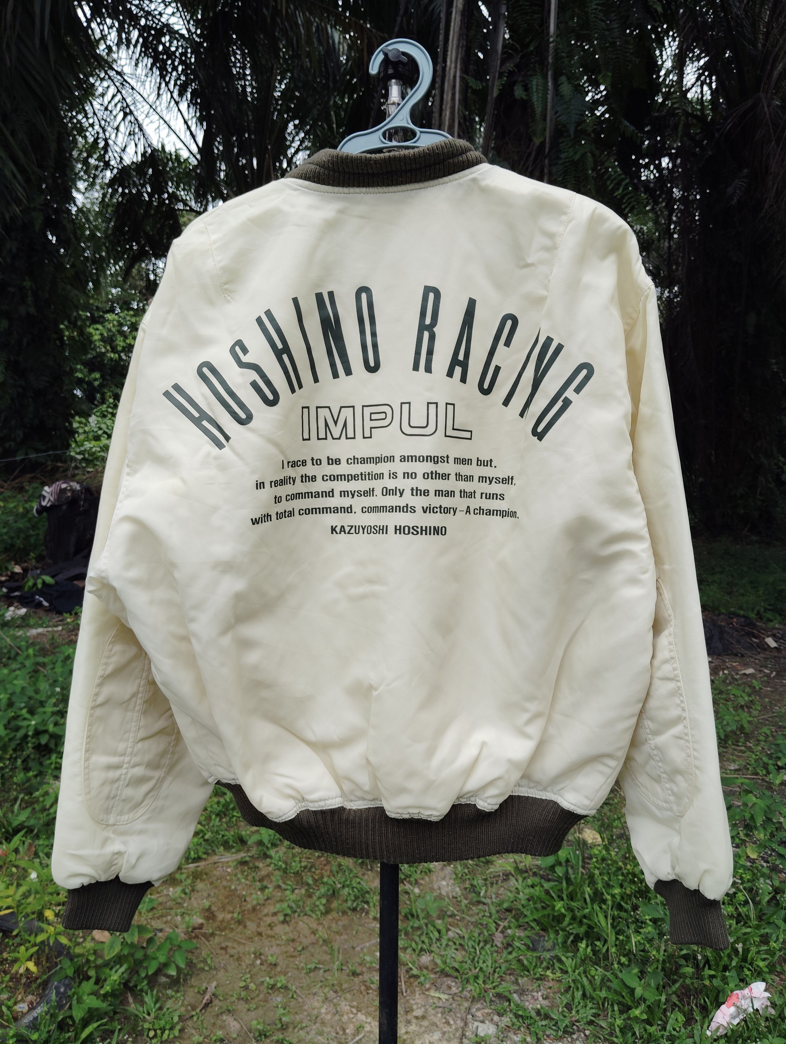 Vintage VINTAGE IMPULS RACING BOMBER JACKET Size US L / EU 52-54 / 3 - 4 Thumbnail