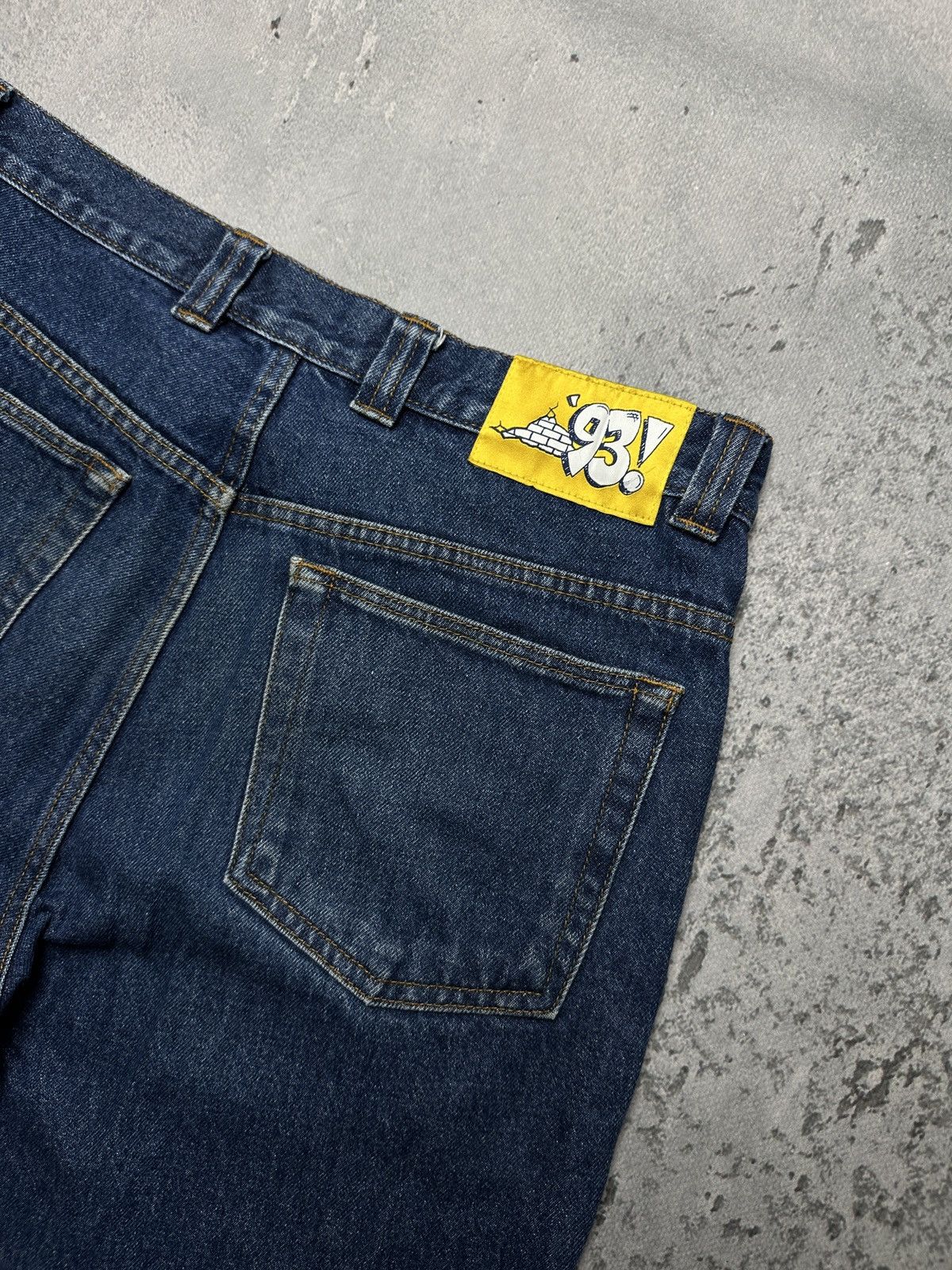 If Six Was Nine Polar Skate Co 93! Denim Rap Jeans Hype y2k Vintage 32x32 Size US 32 / EU 48 - 3 Thumbnail