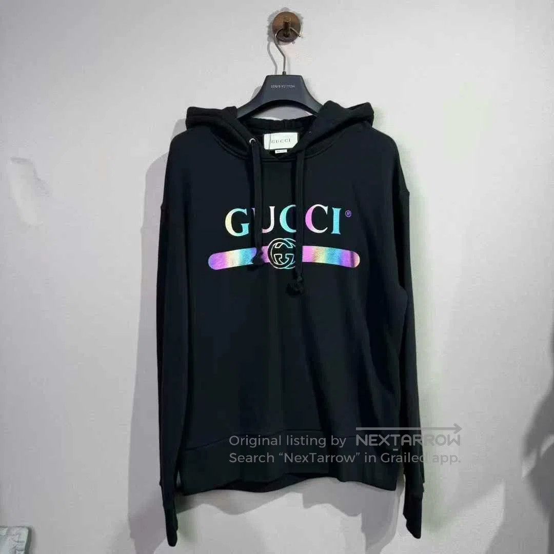 Gucci gucci multicolored hoodie sweatshirt for women. Size XS / US 0-2 / IT 36-38 - 1 Thumbnail