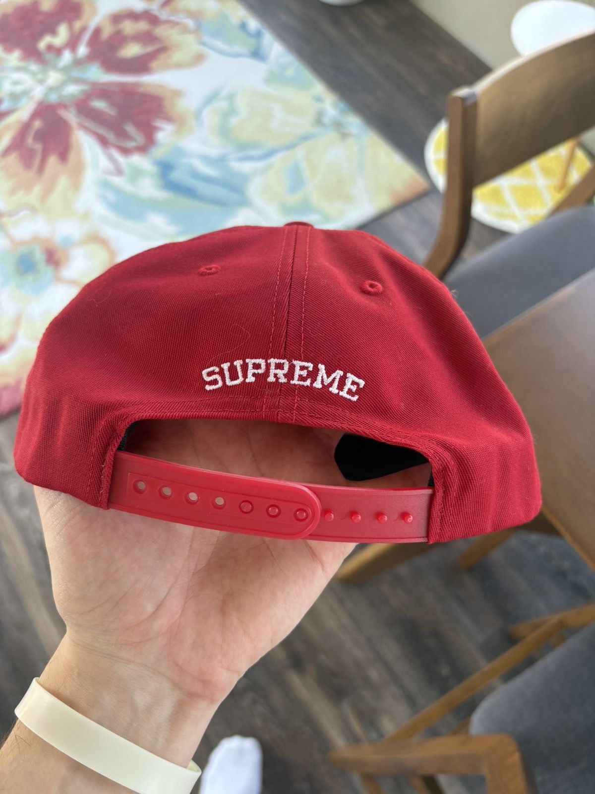 Supreme Supreme Classic Team 5-Panel Hat FW22 Red Size ONE SIZE - 2 Thumbnail