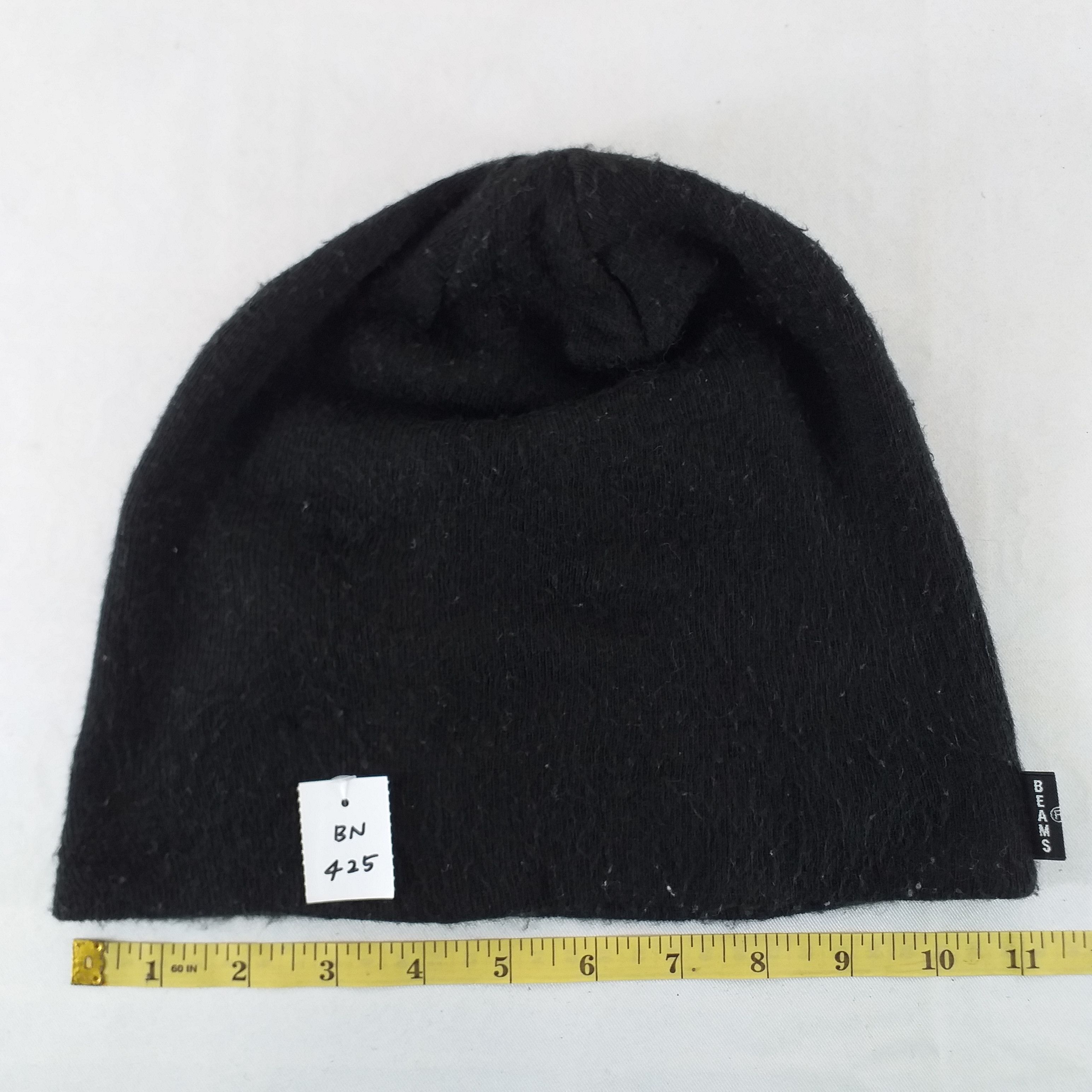 Japanese Brand Vintage Beams Plain Snow Cap Hat Beanie -BN425 Size ONE SIZE - 4 Thumbnail