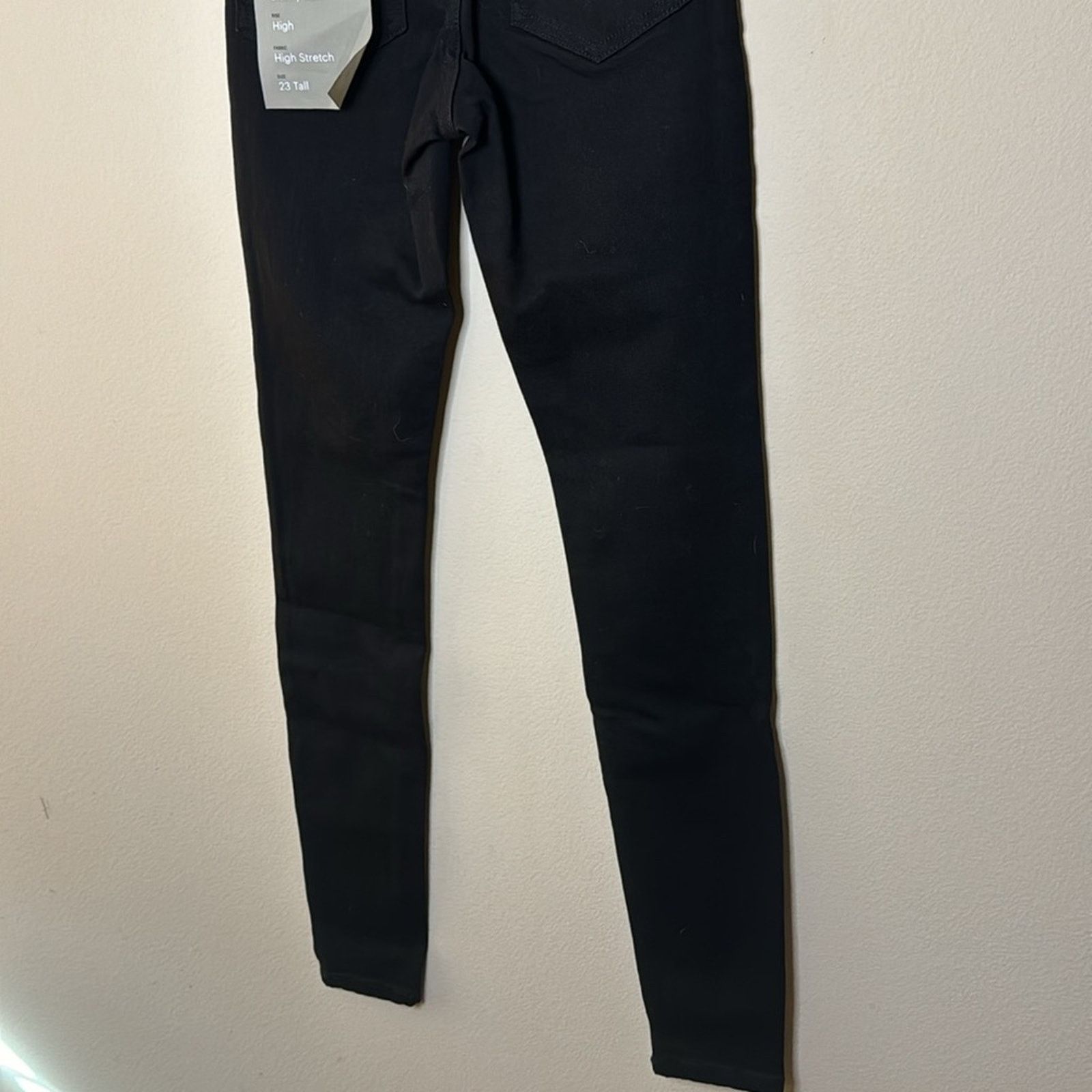 Everlane Everlane The Authentic Stretch High-Rise Skinny -Blk Sz 23 T Size 23" - 8 Thumbnail
