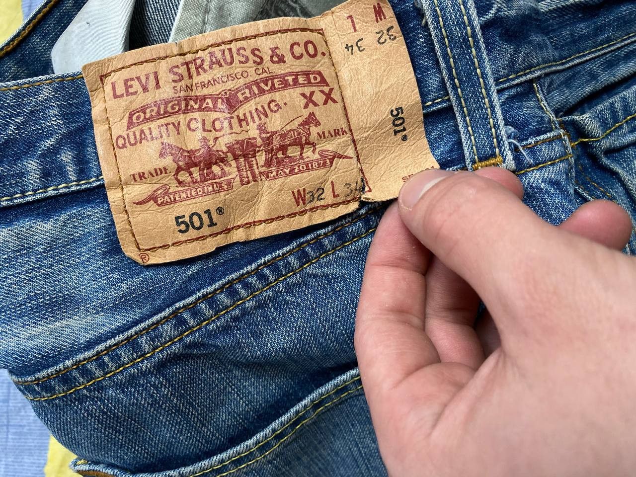 Levi's Vintage Levi’s jeans pants Size US 32 / EU 48 - 16 Thumbnail