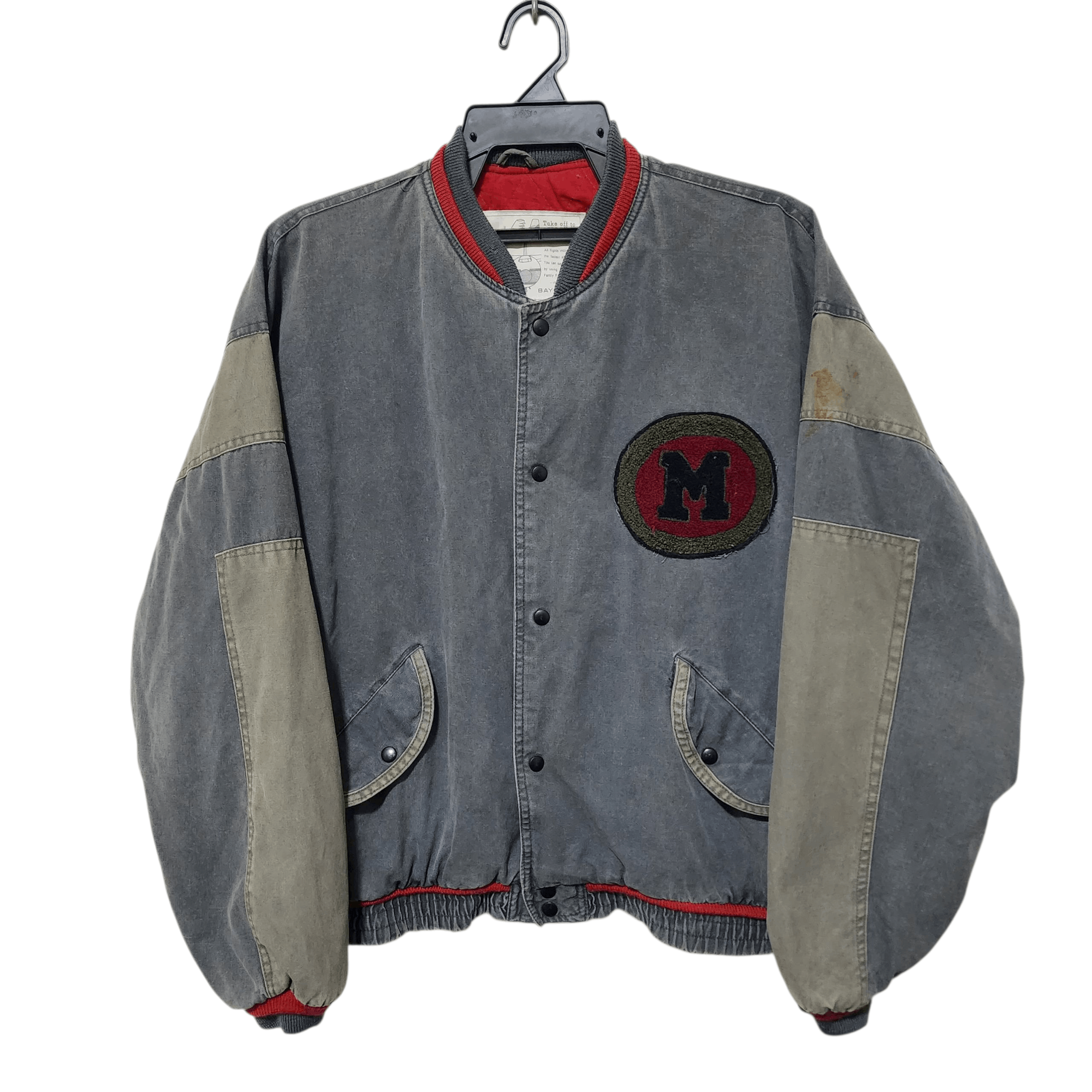 Vintage Bayleaf Vintage Aviation Bomber Jacket Size US M / EU 48-50 / 2 - 1 Thumbnail