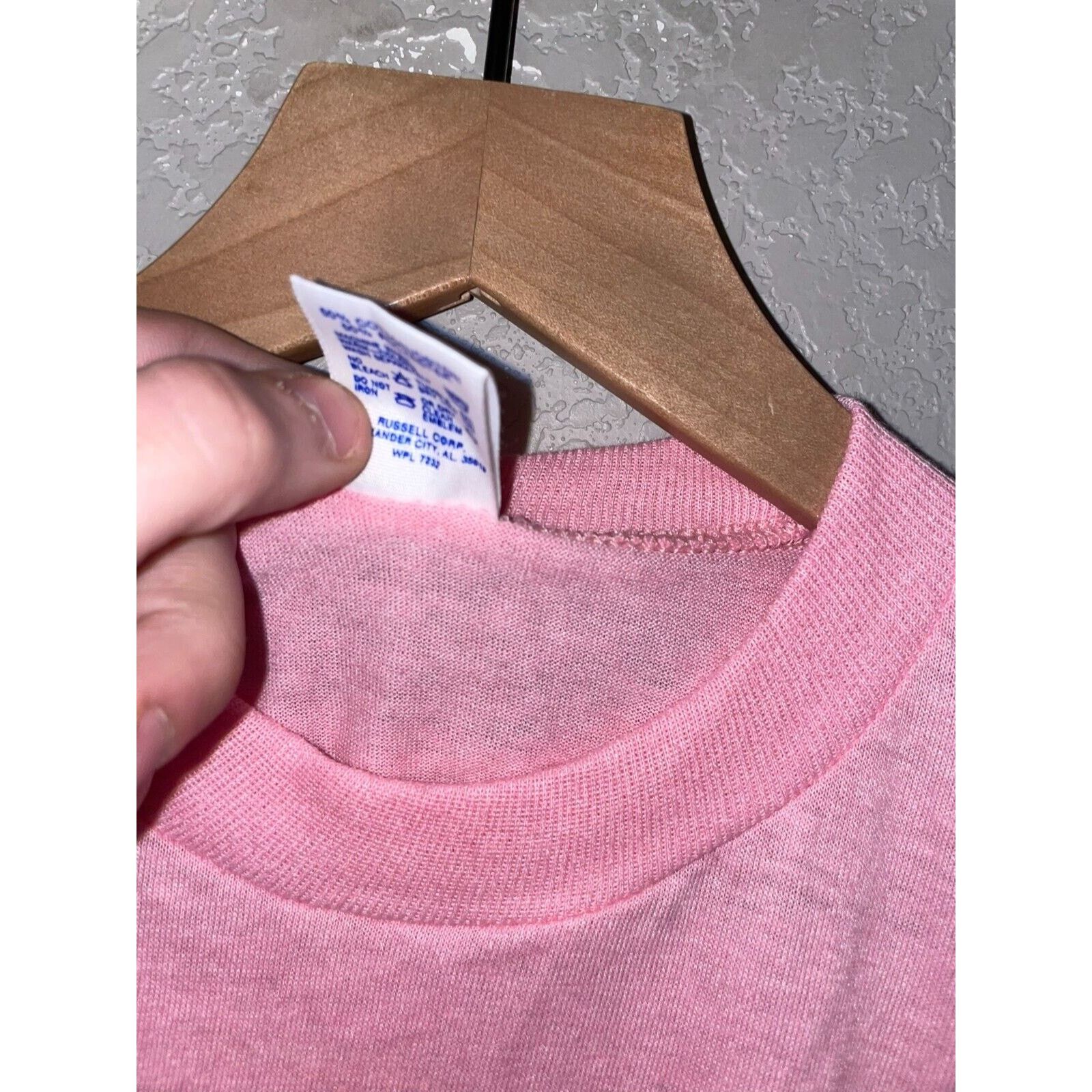 Jerzees Vintage Montana Show Offs Shirt Jerzees Sara Pink Tee 90s M Size US M / EU 48-50 / 2 - 4 Thumbnail