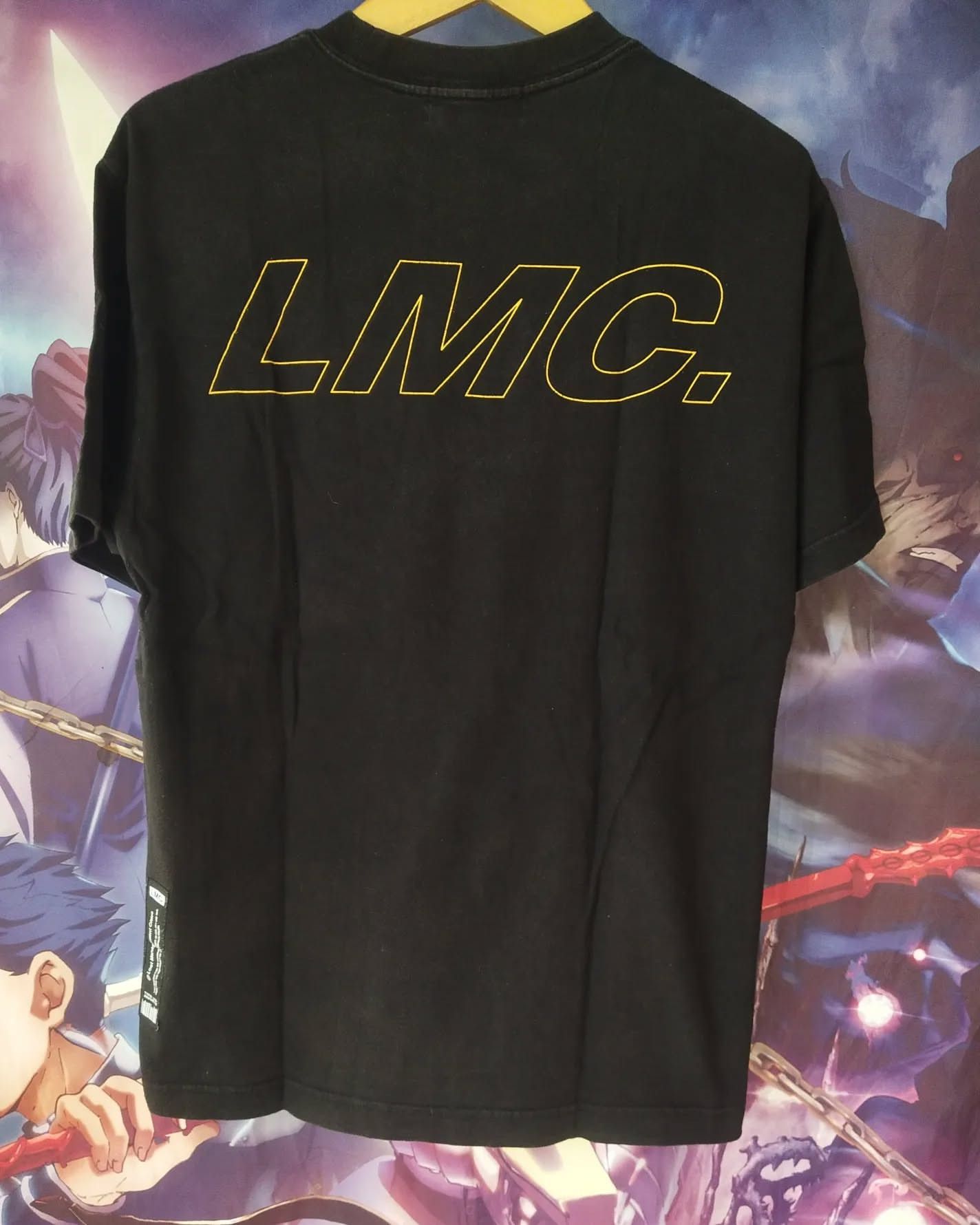 Japanese Brand Lost Management Cities LMC Spellout Black Tees Size US S / EU 44-46 / 1 - 1 Thumbnail