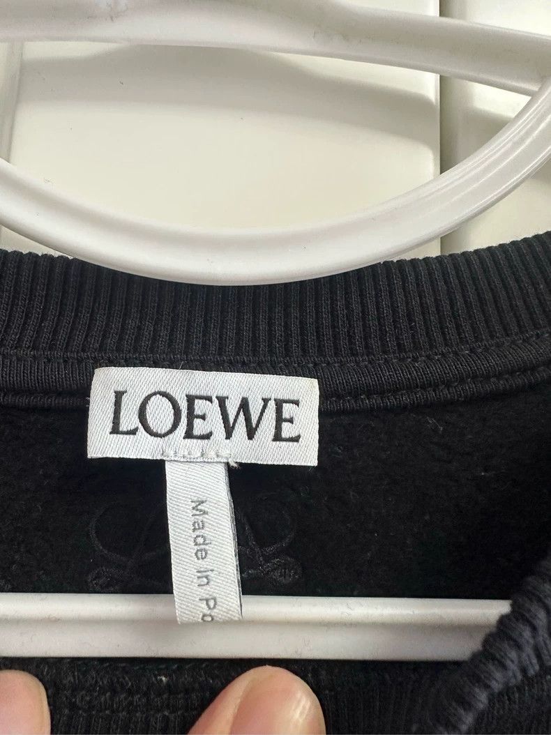 Loewe loewe Black pullover sweatshirt 2505-Nextarrow Size US XS / EU 42 / 0 - 3 Thumbnail