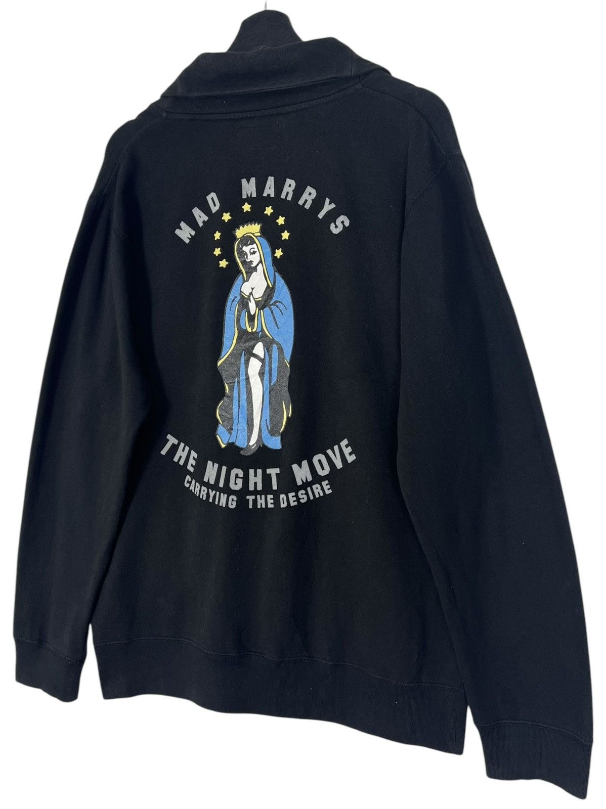 Affliction × Japanese Brand Stooge Co Mad Marrys Cardigan Size US L / EU 52-54 / 3 - 4 Thumbnail