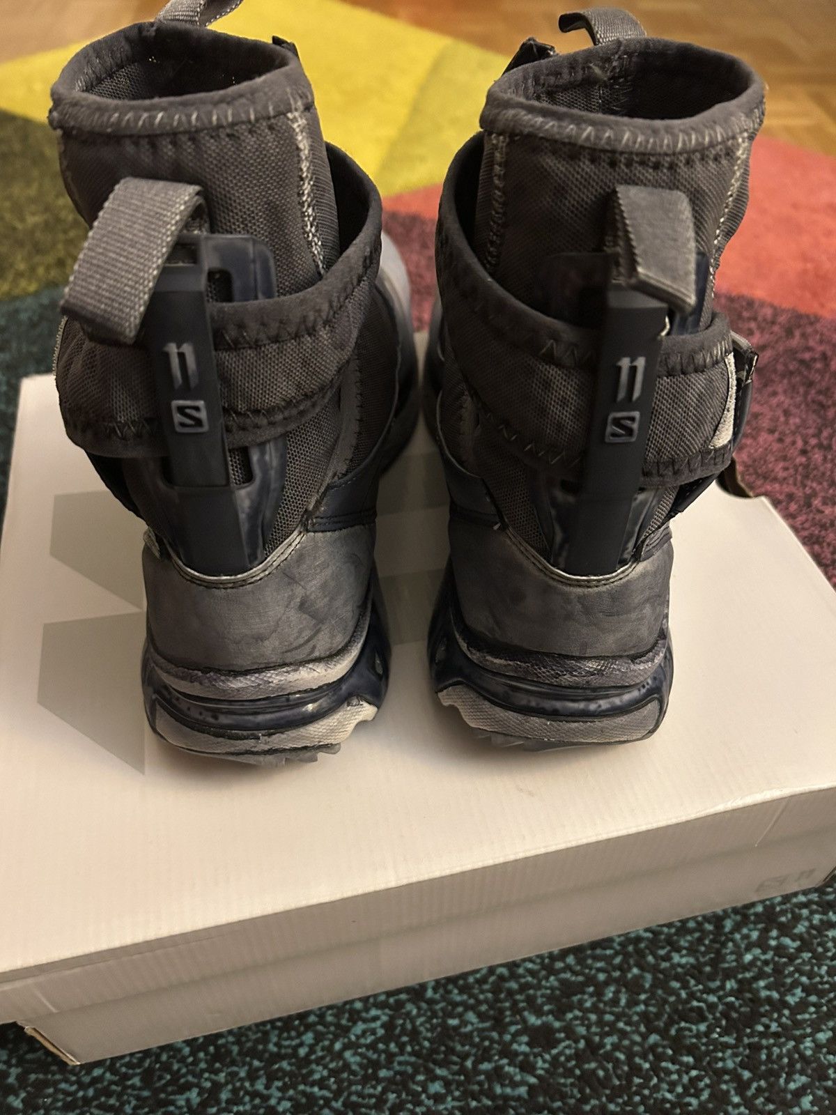 11 By Boris Bidjan Saberi Salomon x Boris Bidjan Saberi 11 – 3.X Black Dye Size US 11 / EU 44 - 3 Thumbnail